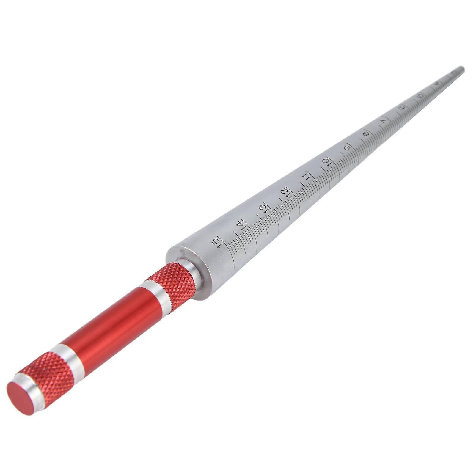 Inner Diameter Ruler Stainless Steel 0.1mm Accuracy Aperture Gauge Scale Marks For ThinWalled Parts And Plastic Pipes