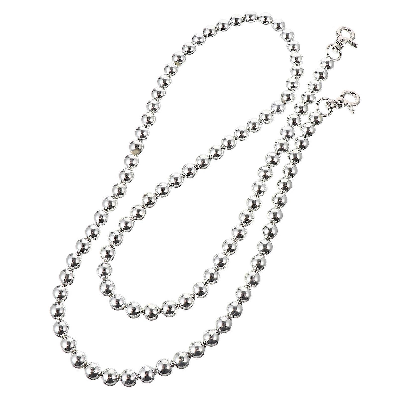 Bag Chain Decor Shoulder Strap for 1Pcs Silver Bag Accessories