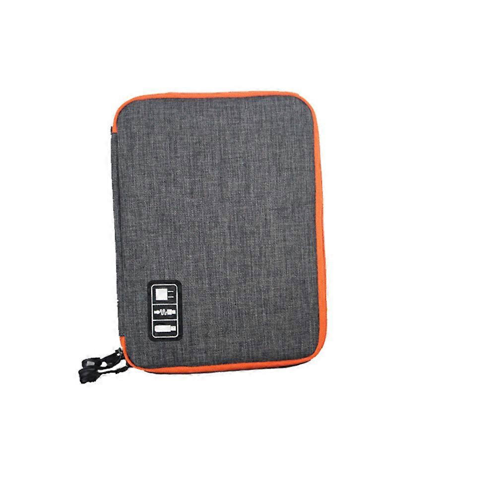 Digital Accessories Organizer USB Cable Pouch for Portable Storage 3Pcs