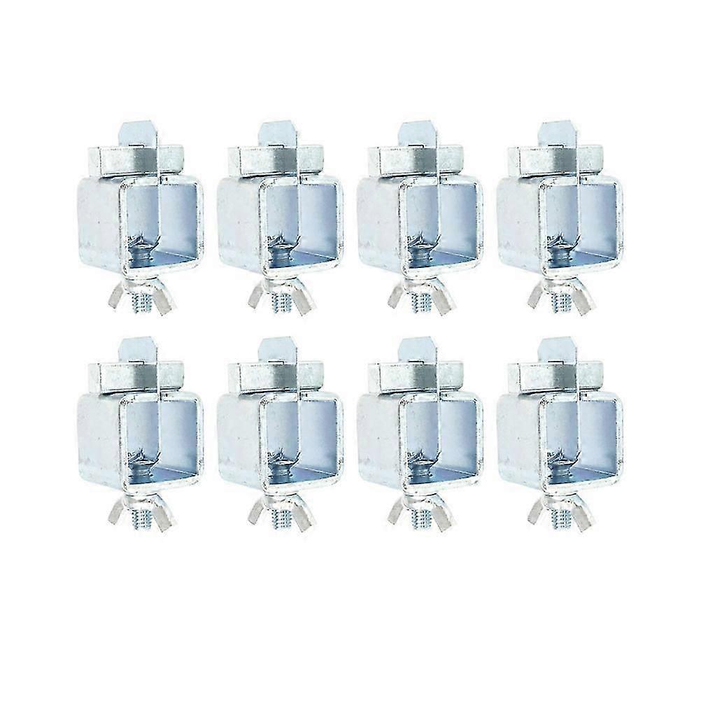 Clamps Auto Body Panel Anodized 360 Degrees Rotation Welding Accessory 8Pcs