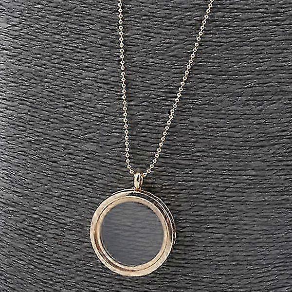 Life Memory Floating Locket Pendant Collana [oro]