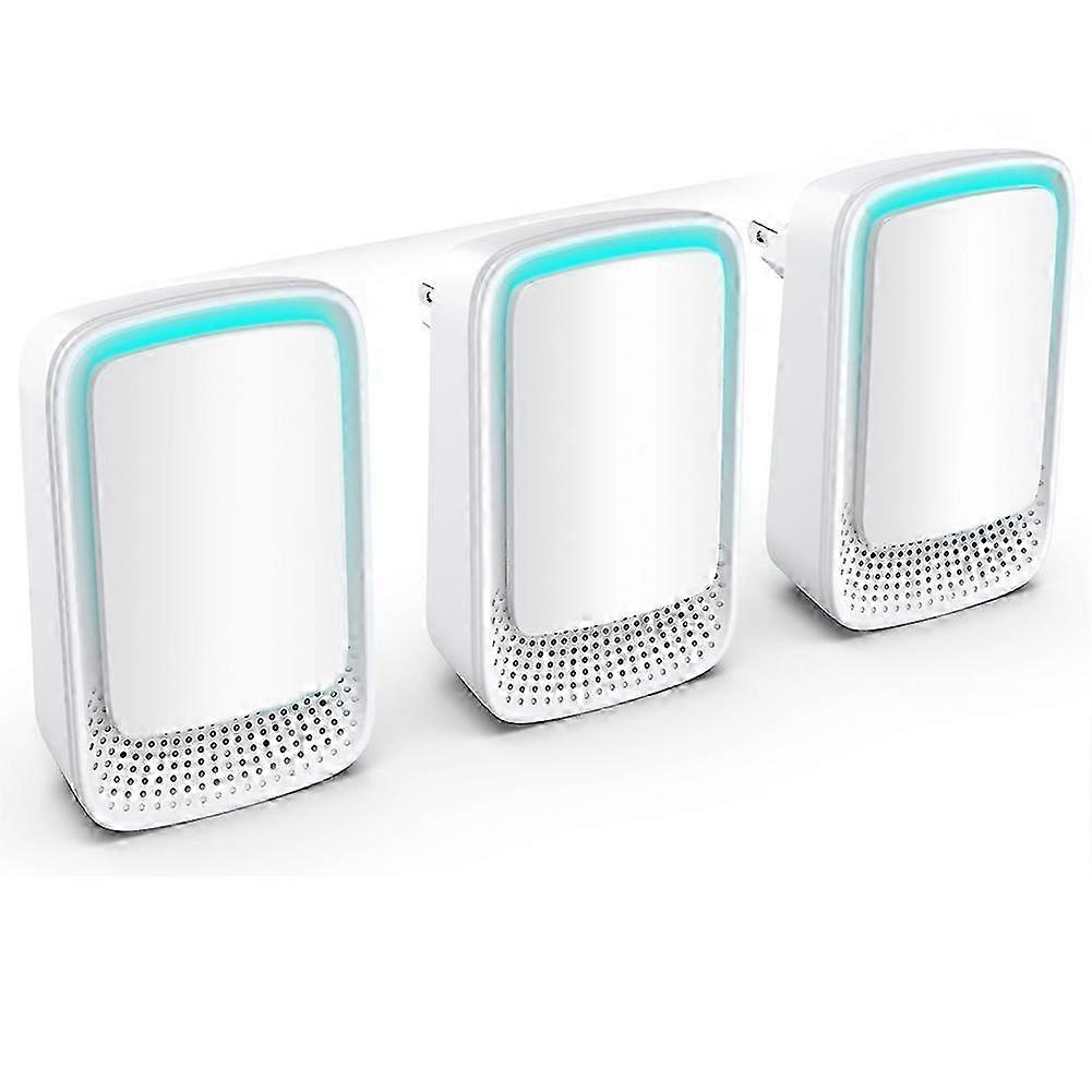 Air Ionizers For Home 3-pack,negative Ion Generator Eu