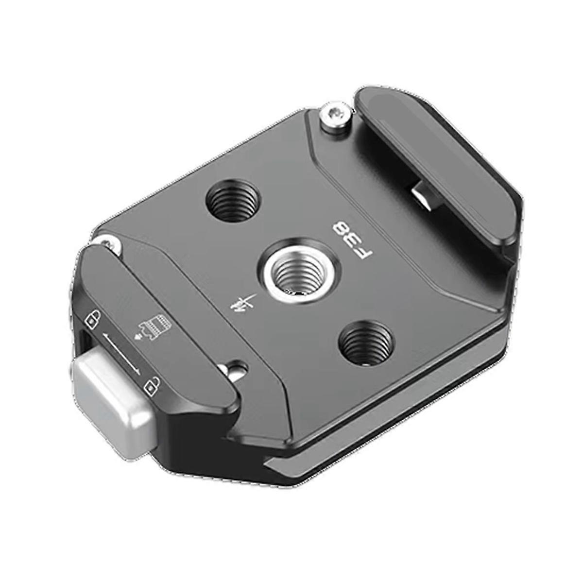 F38 Multi-Hole Quick Release Base Universal DSLR Camera Gimbal ArcaSwiss Quick Switch Adapter 1/4inch 3/8inch