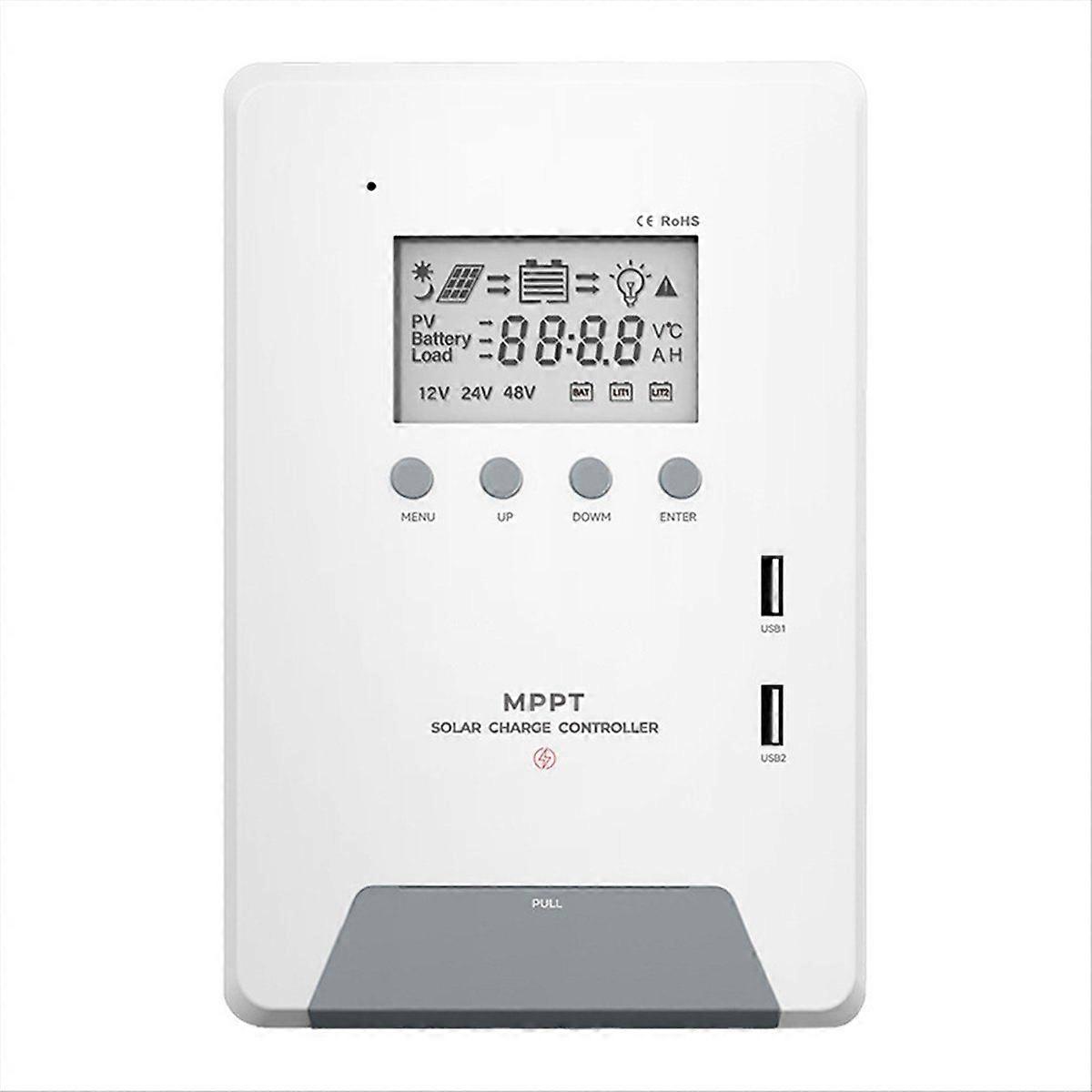MPPT Solar Charge Controller with Display for Solar Power Smart Home