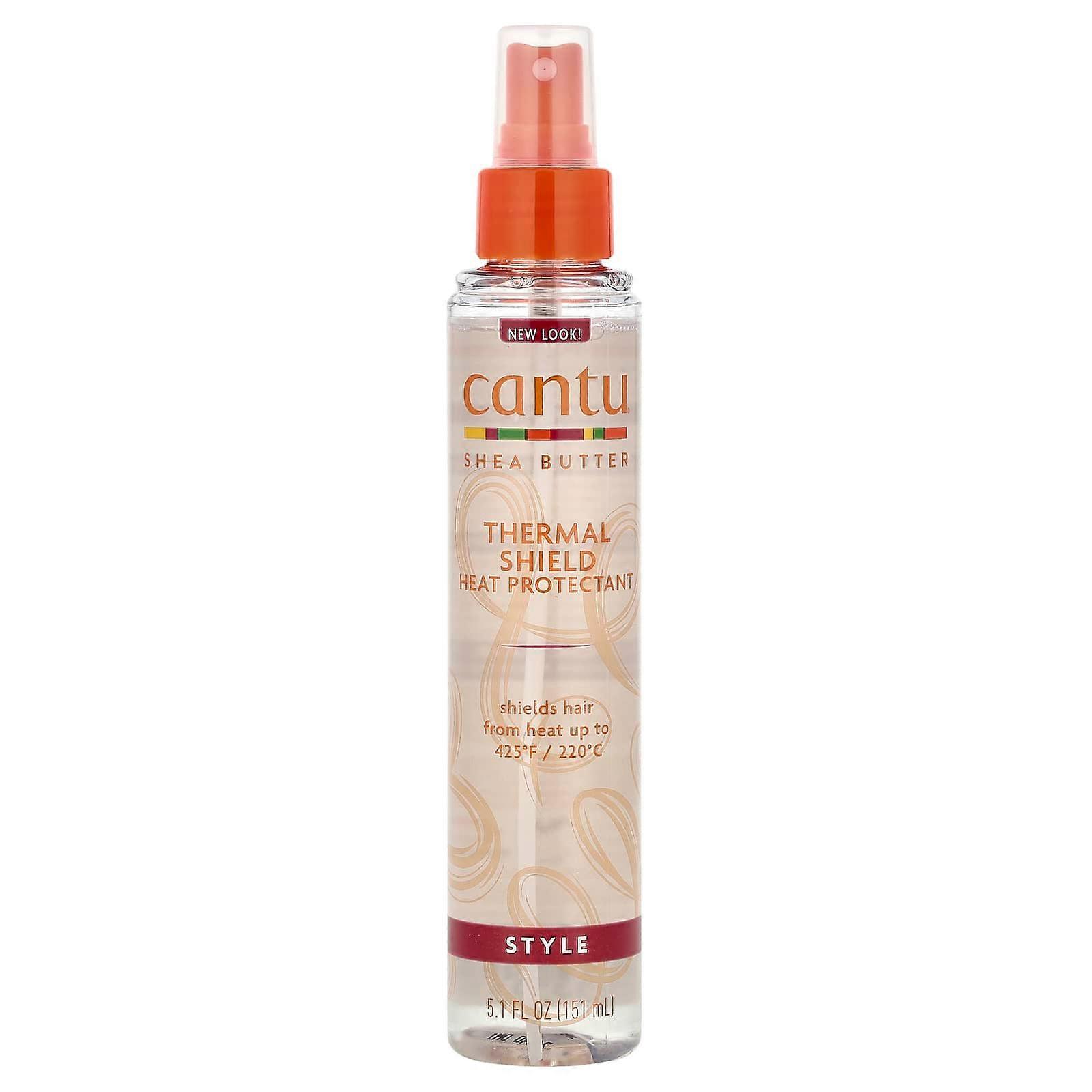 Cantu, Shea Butter, Termisk skjold varmebeskyttelsesmiddel, 5,1 fl oz (151 ml)