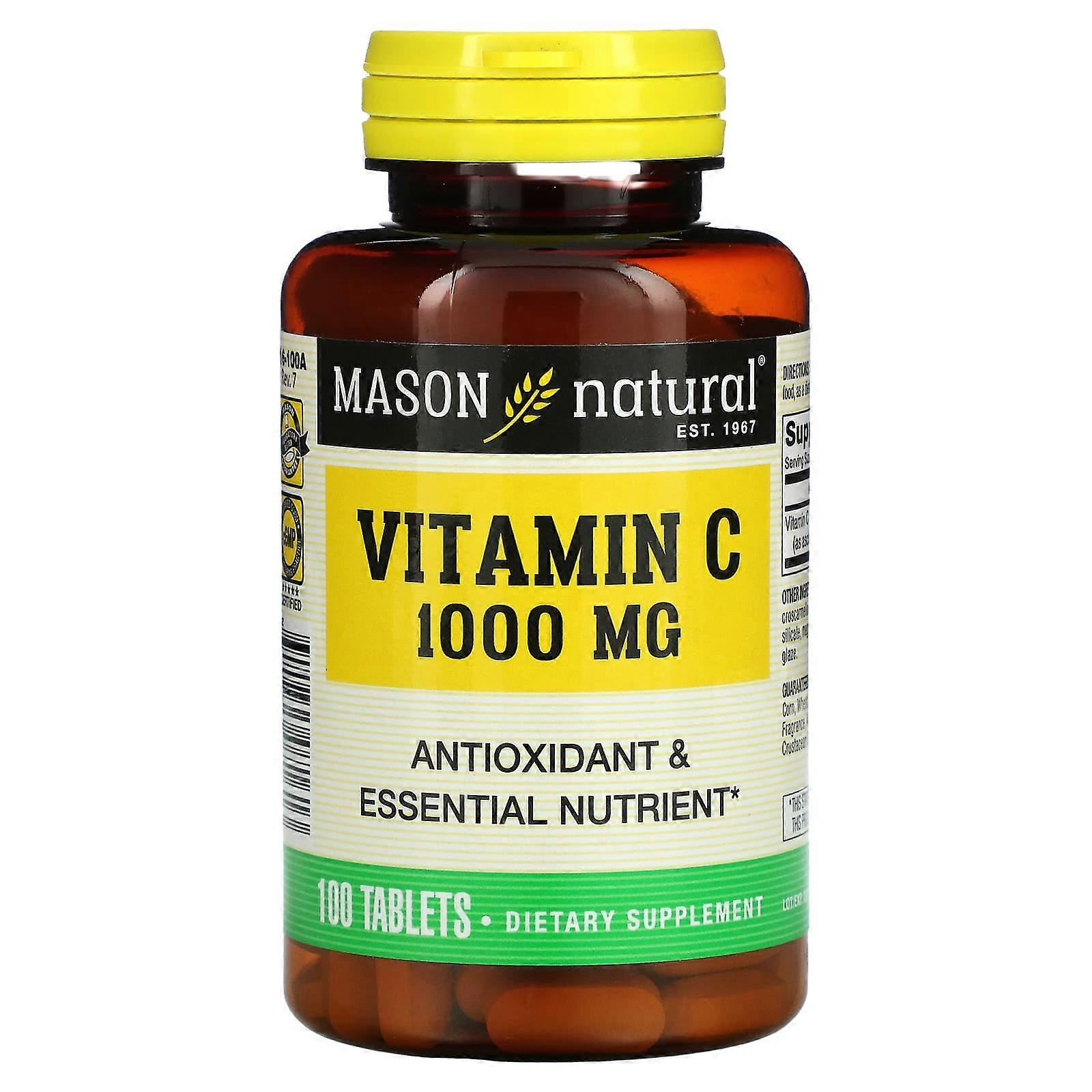 Vitamina C, 1000 mg, 100 comprimidos
