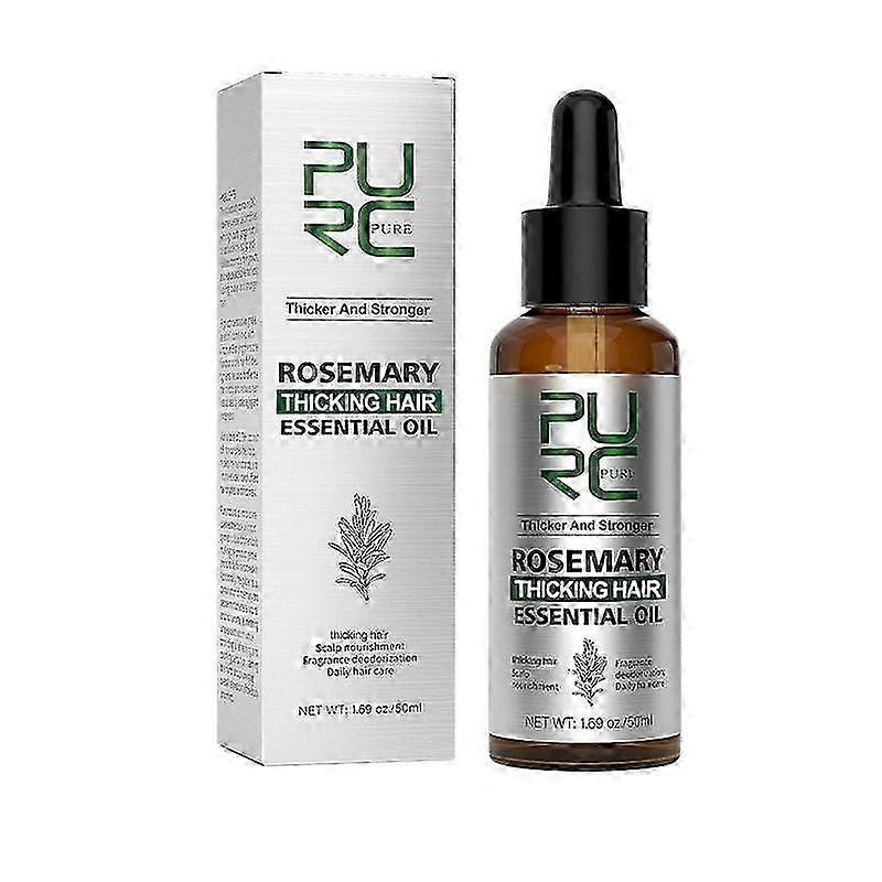 Huile de romarin pour la croissance des cheveux, sérum anti-chute, huile de gingembre pour la repousse des cheveux clairsemés, pour hommes et femmes
