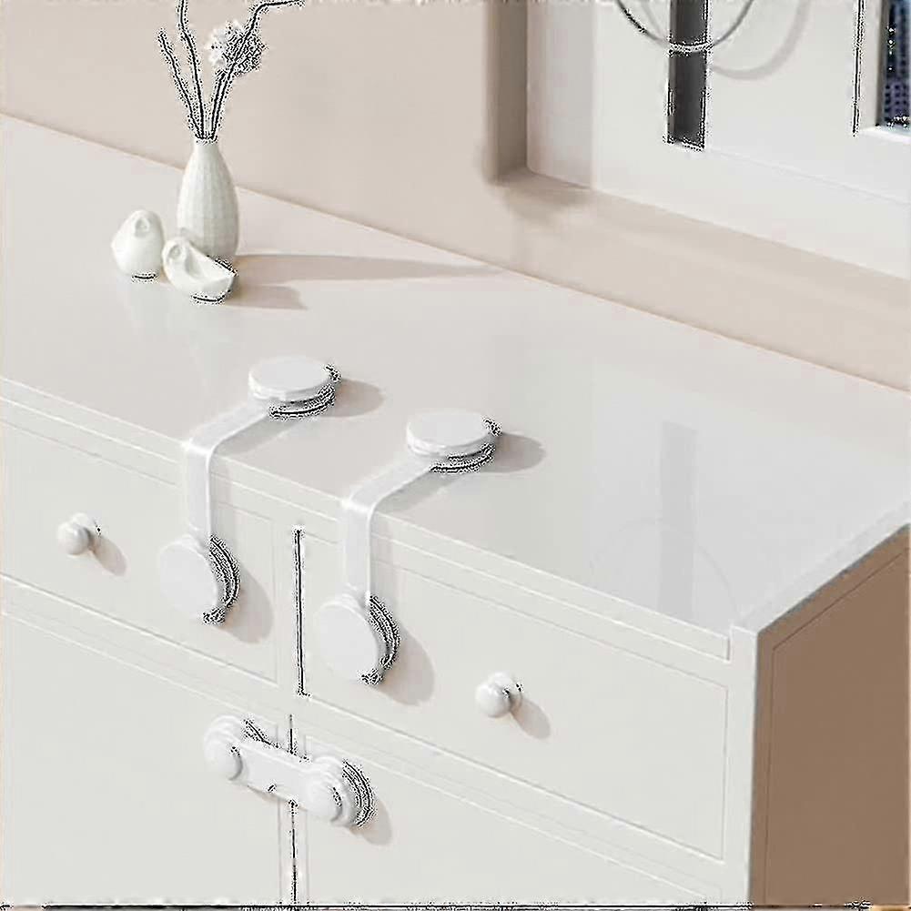Child Lock, 12 Pieces, Drawer Locks for Cabinets and Drawers
