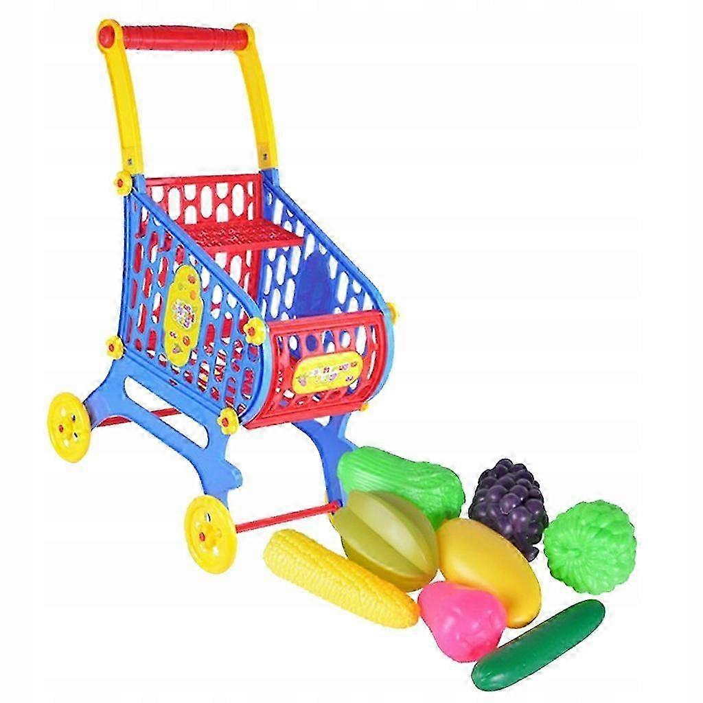 A Supermarket Trolley With A Toy Model Of Owo