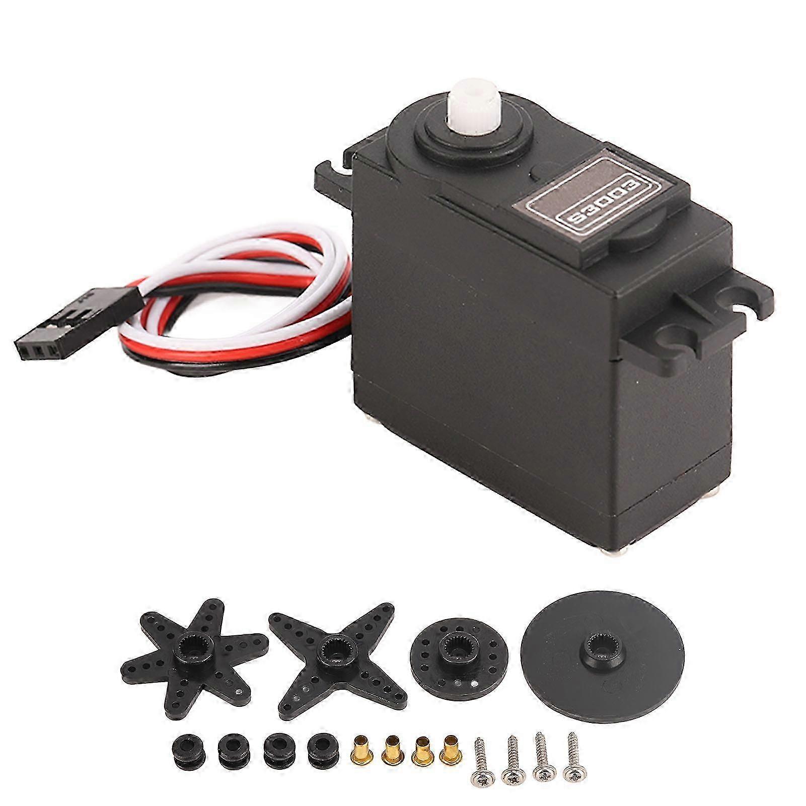 Plastic servo motor for Futaba, S3003 low noise high speed