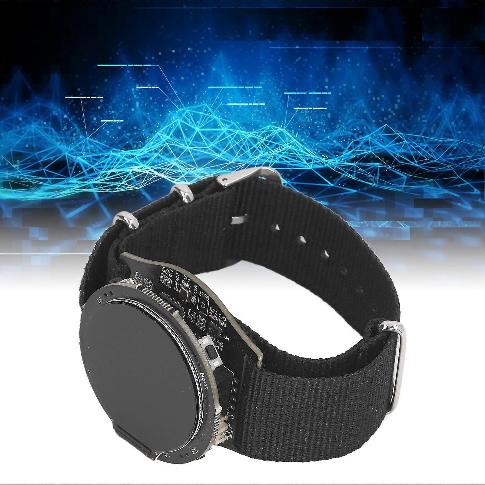 Round Watch Development Board 1.28in TFT Display DIY Smartwatch Development Module for RP2040 