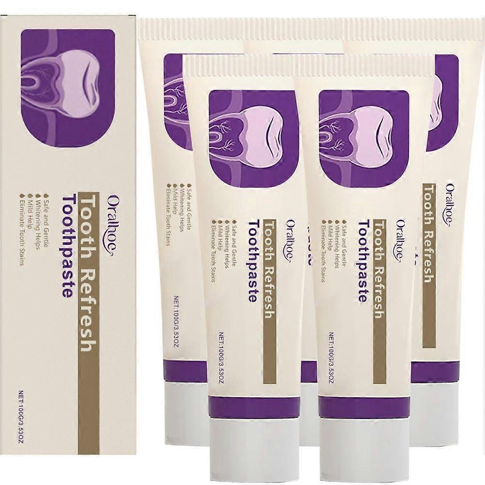 Nature Tooth Refresh Toothpaste, Hydroxyapatite Toothpaste for Sensitive Teeth