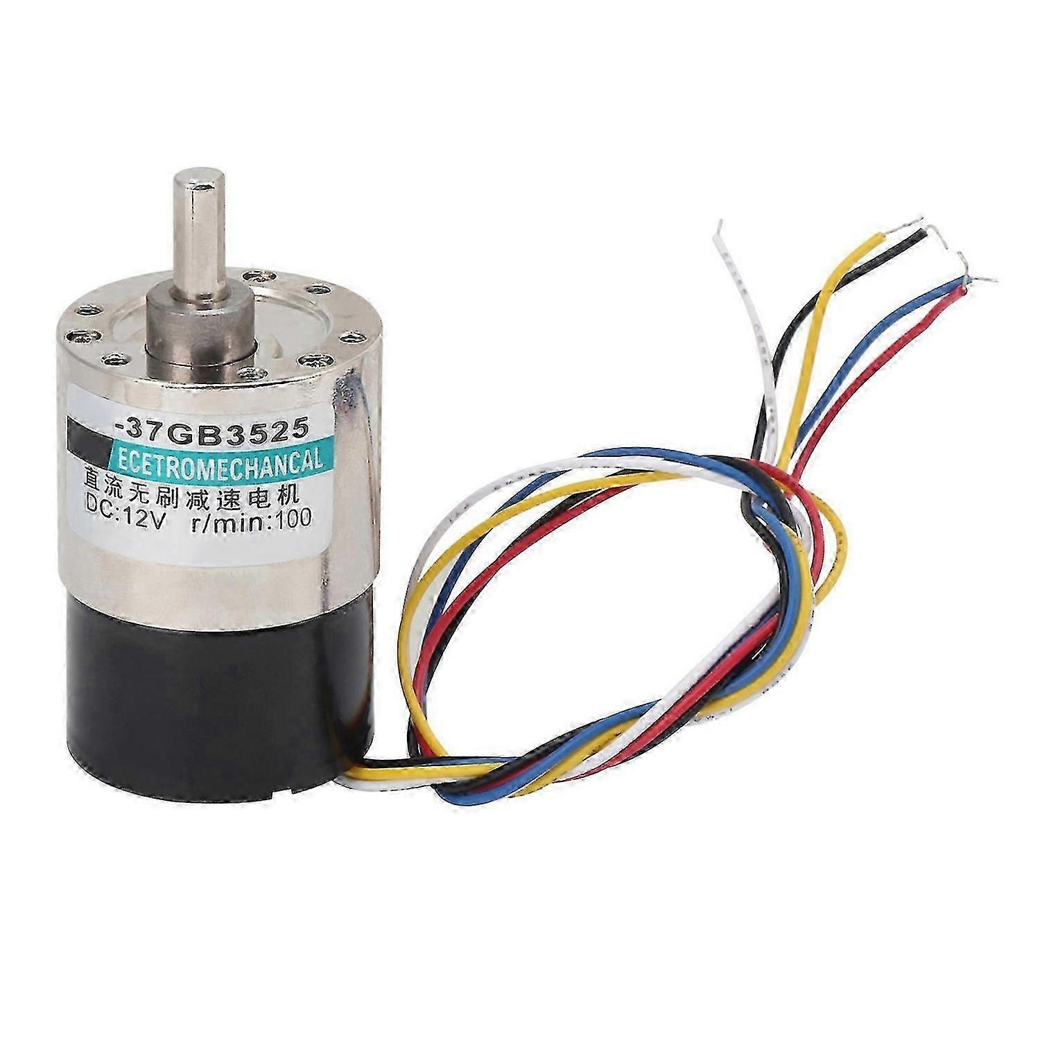 Brushless Motor Mini CW/CCW Speed Reduction DC12V for CNC Machine Tool XD37GB3525100rpm/min