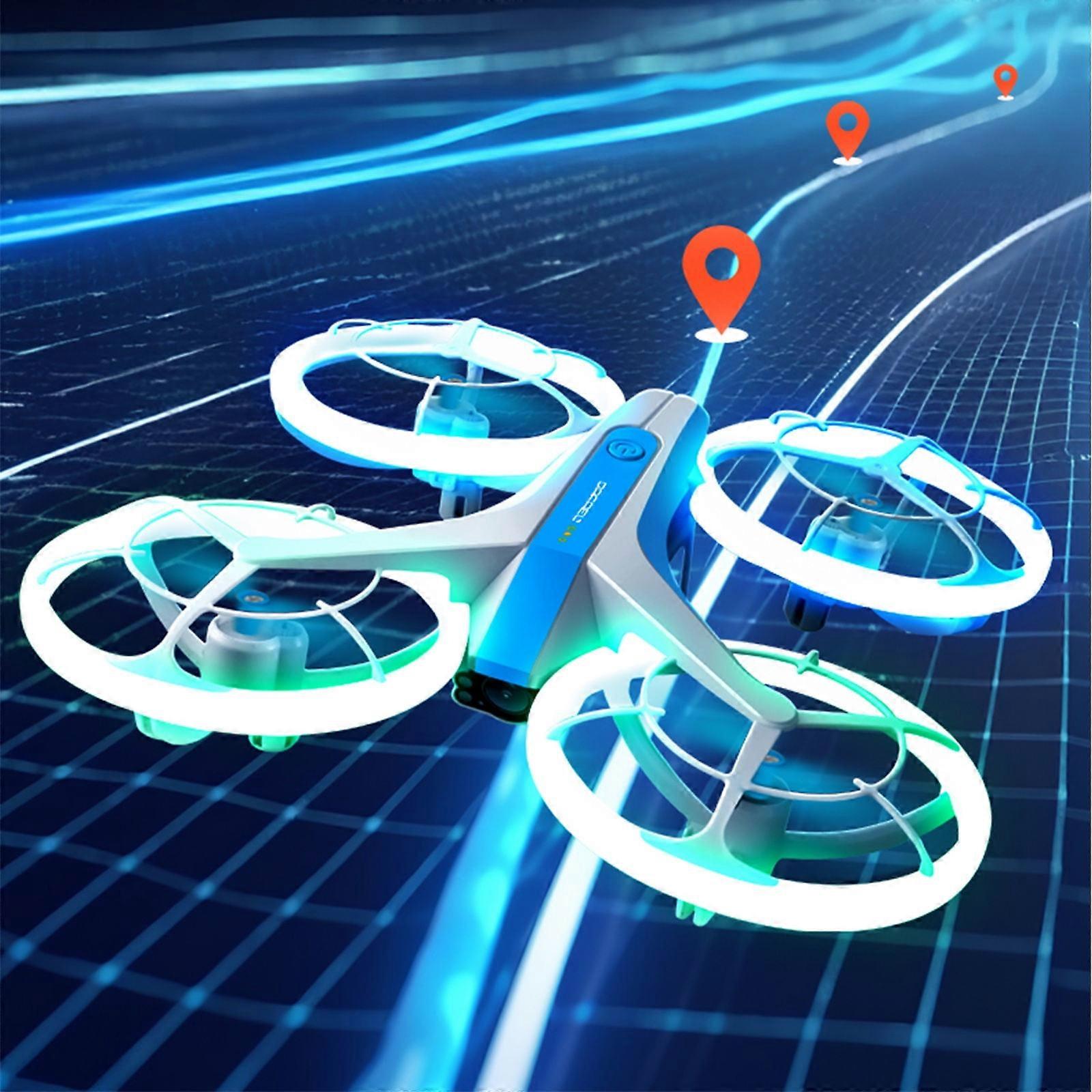 Drone LED Running Lights Camera Head 6K HD Aerial Photography Quadcopter Remote Control Airplane Toys, Electronics Gadgets