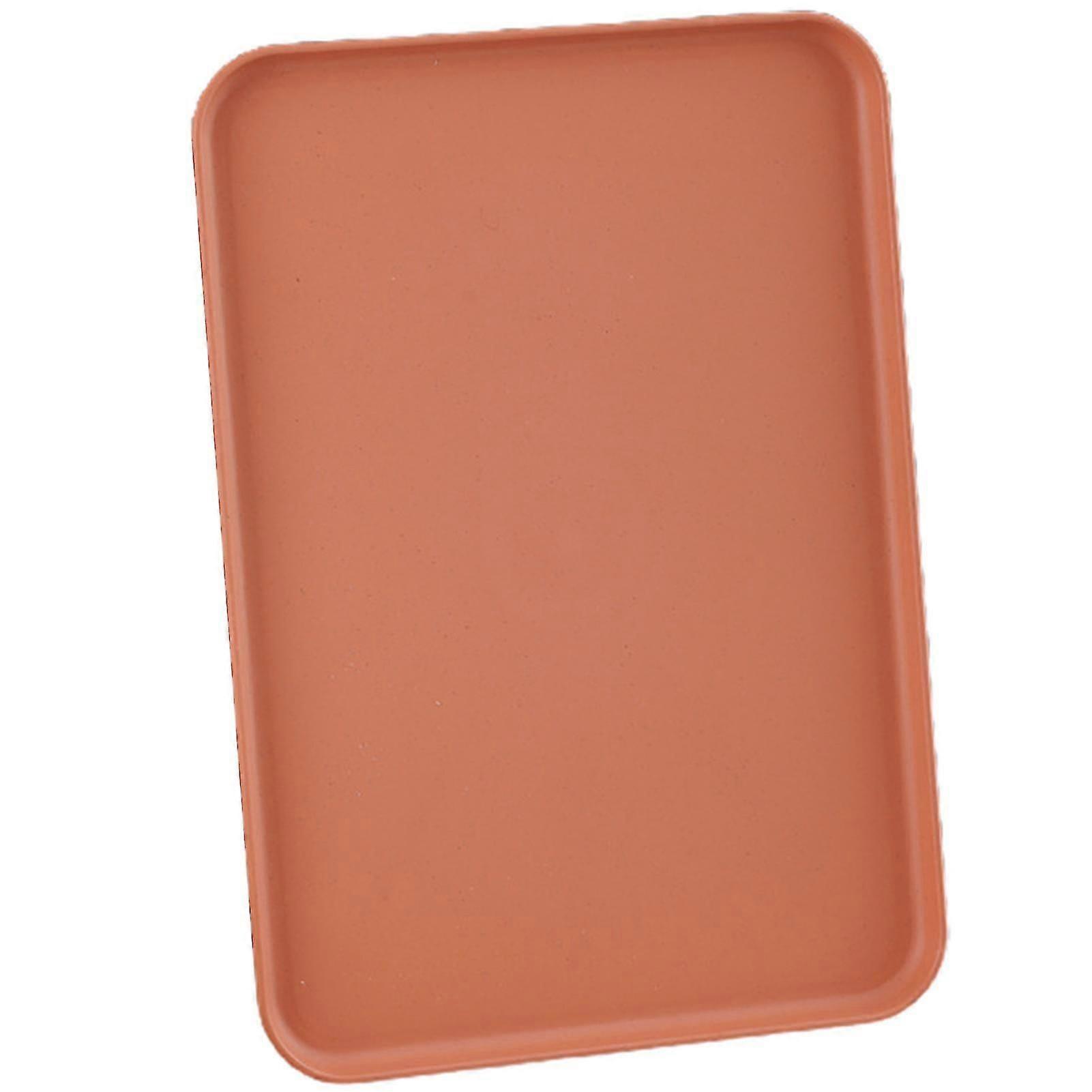 Serving Tray Multi-function Delicate Nordic Style Decorative Rectangular Plastic Tray For Home