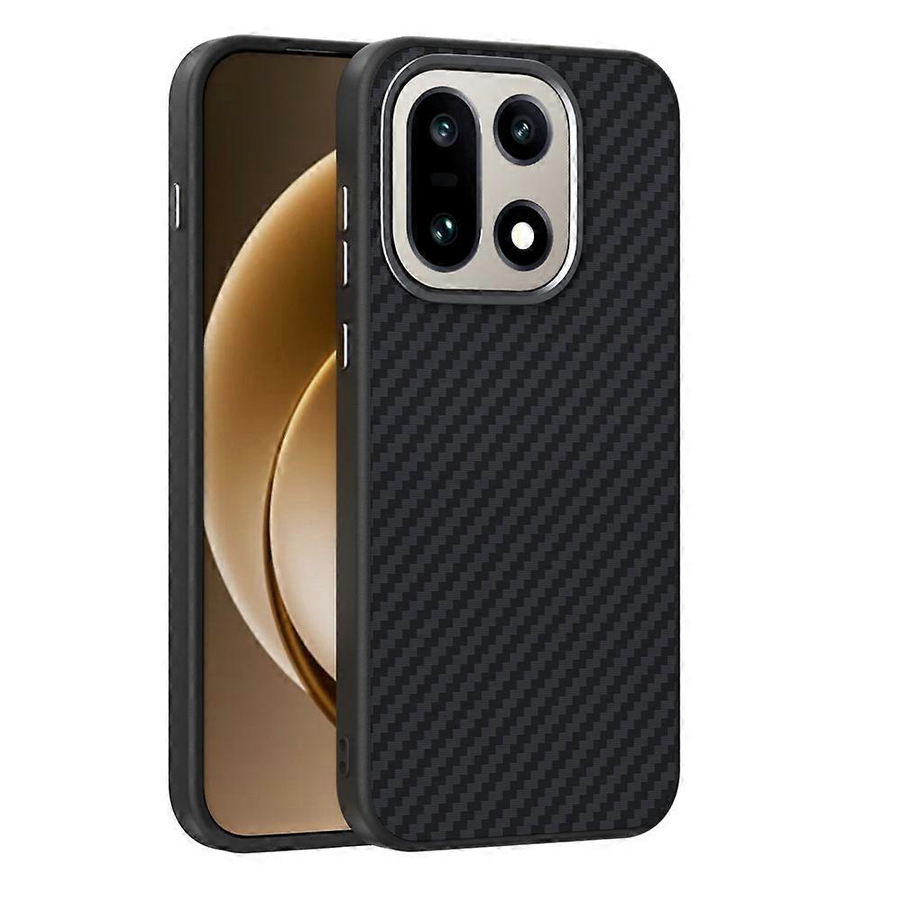 ABEEL Compatible For OnePlus 15 5G Case Compatible with MagSafe Carbon Fiber Texture Back Cover