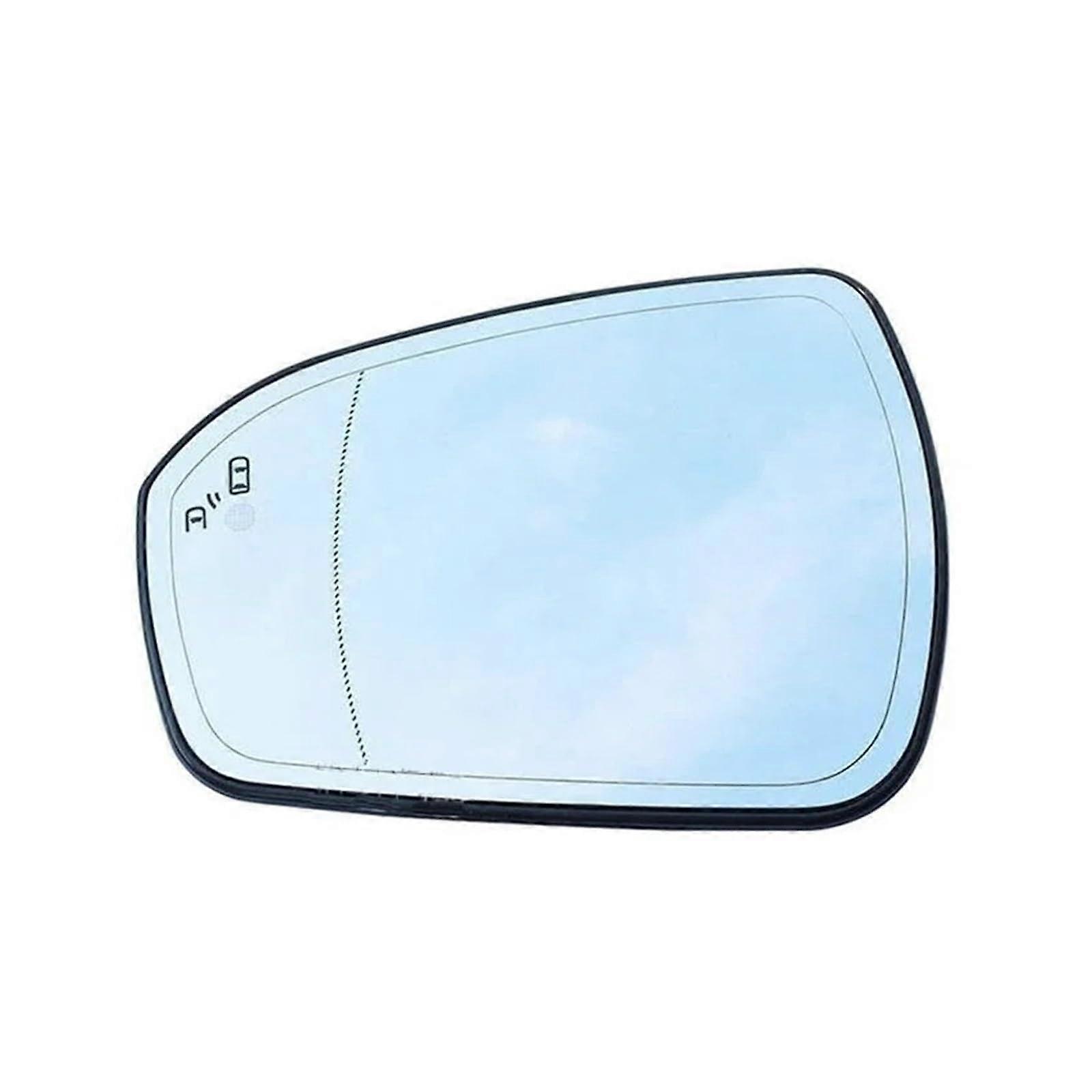 Left Side Wing Mirror Glass With Backing Plate For MK5 V CD CE CF 20142019 Auto Heated Blind Spot Warning