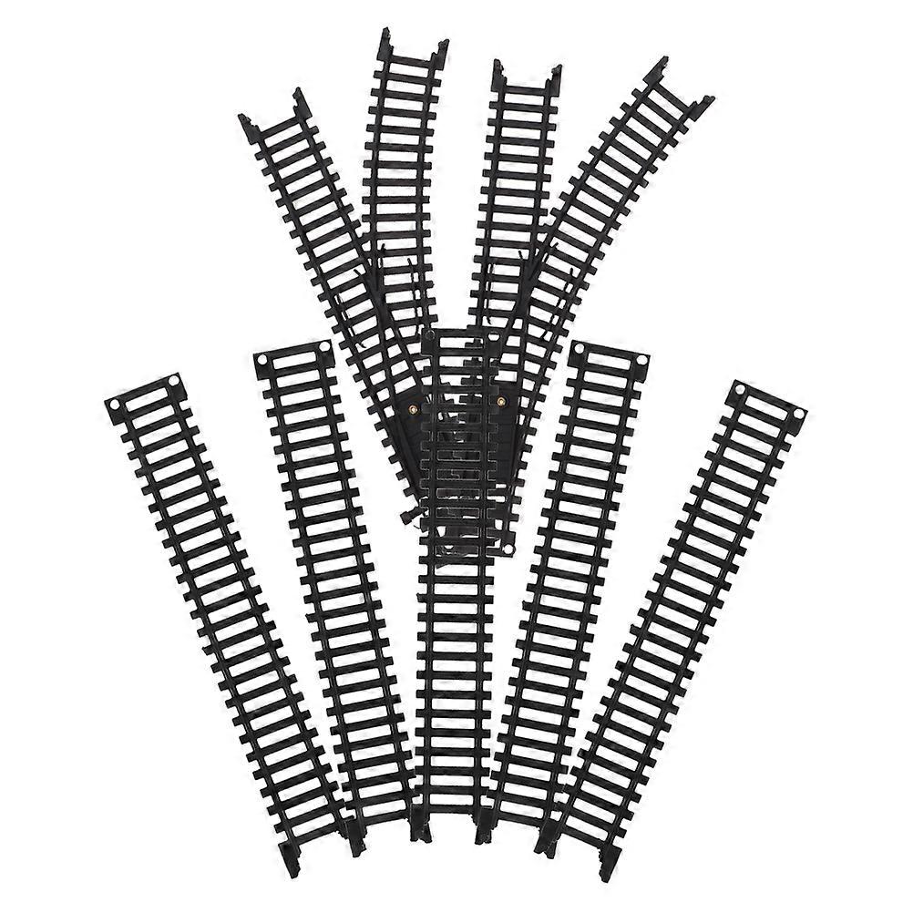 Plastic Model Train Track Set for Kids Creative Railroad Building 1Set