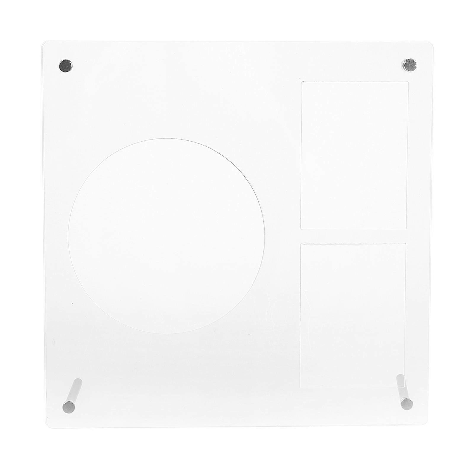 Acrylic Cd And Postcards Display Frame Rectangular Shape Protection For Collectors 1Set