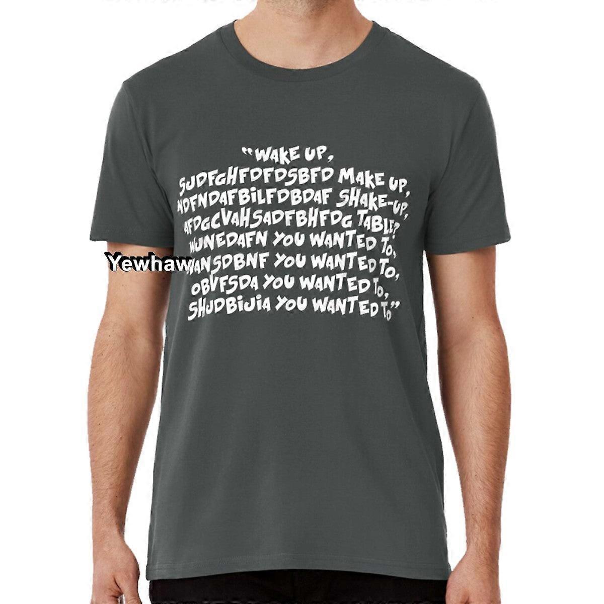 Wake Up - System of a Down - Chop Suey Parodi T-skjorte Wake Up Meme