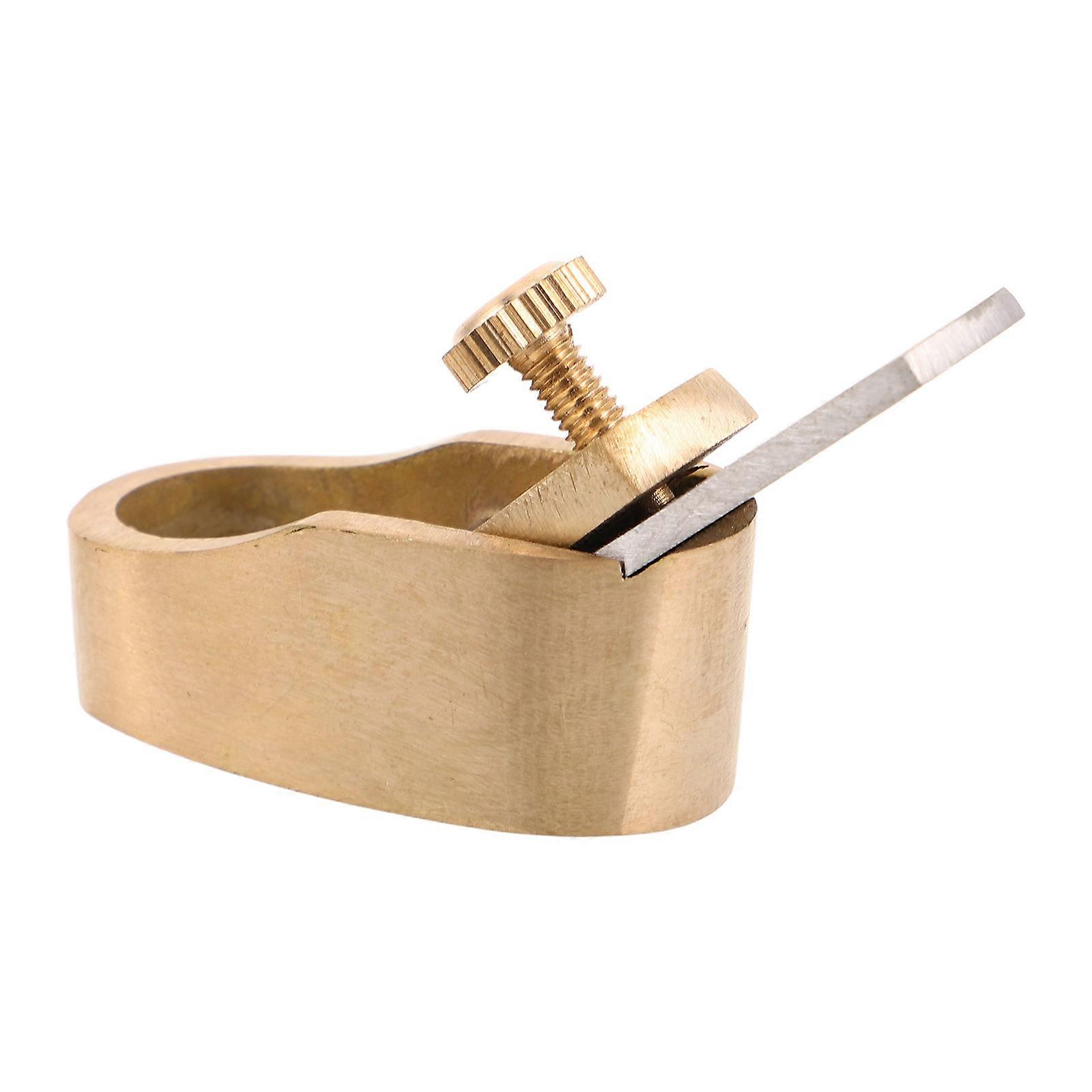 Brass Mini Wood Planer for Violin Making Precision Accessories
