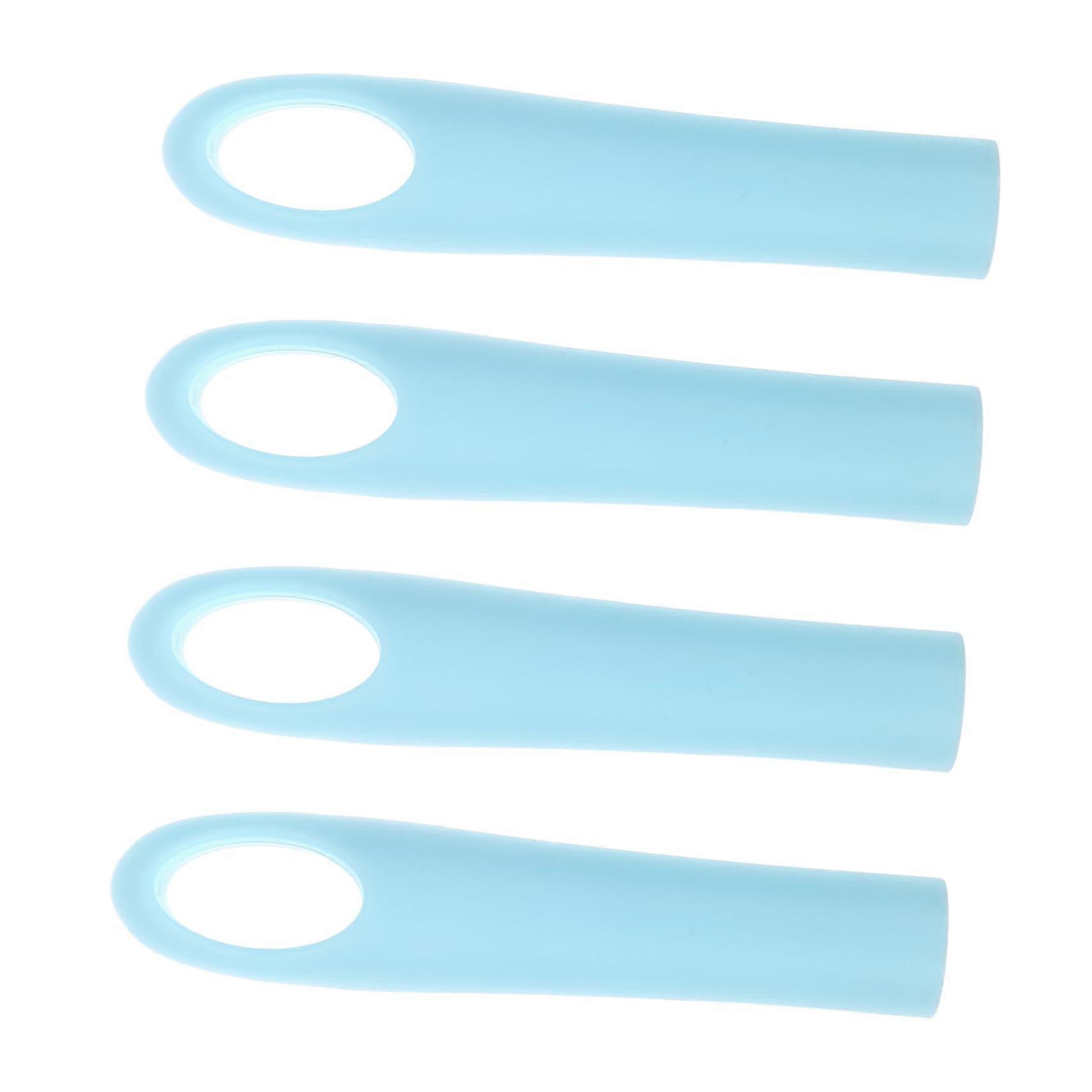 4pcs Mop Handle Grip End Caps Anti Slip Replacement Sleeves for Broom and Mop Sticks