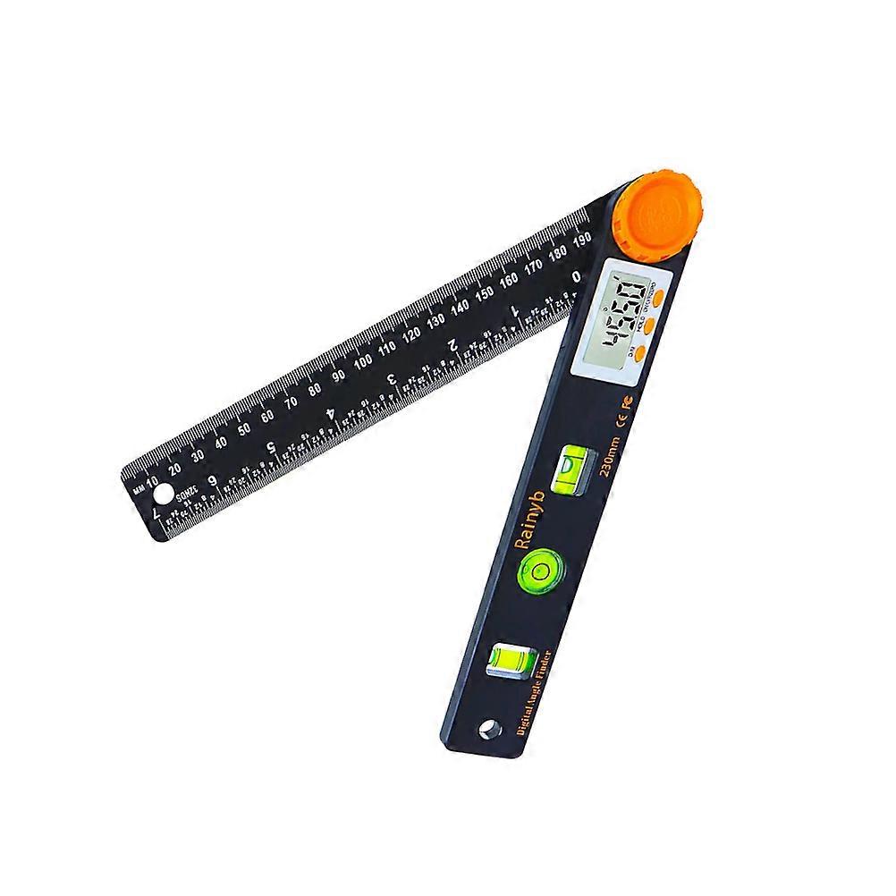 Multifunction 4 in 1 Digital Protractor Angle Ruler Universal Level Ruler