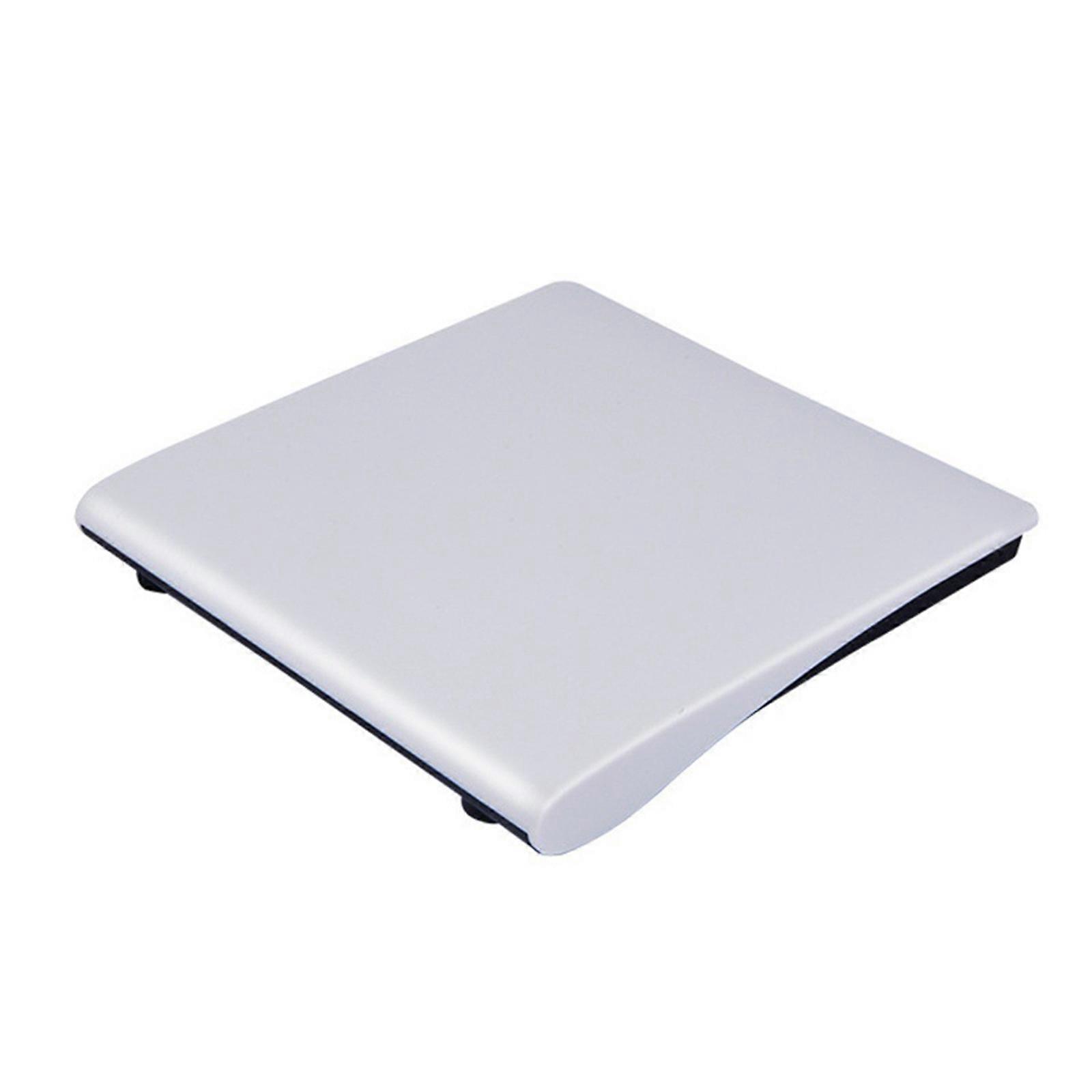 Plug and Play DVD Player Portable DVD Reader with USB 3.0/Type C, for Laptops and Desktops DVD Player Writer  White