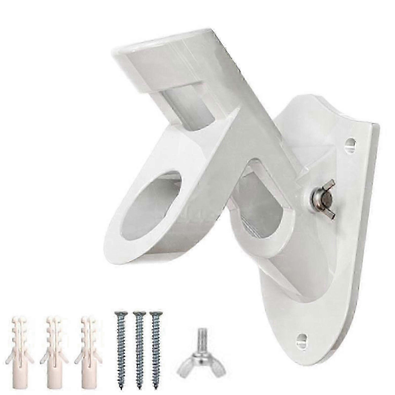 2025 Aluminum Alloy Wall Flagpole Bracket Two-way Flagpole Fixing Frame