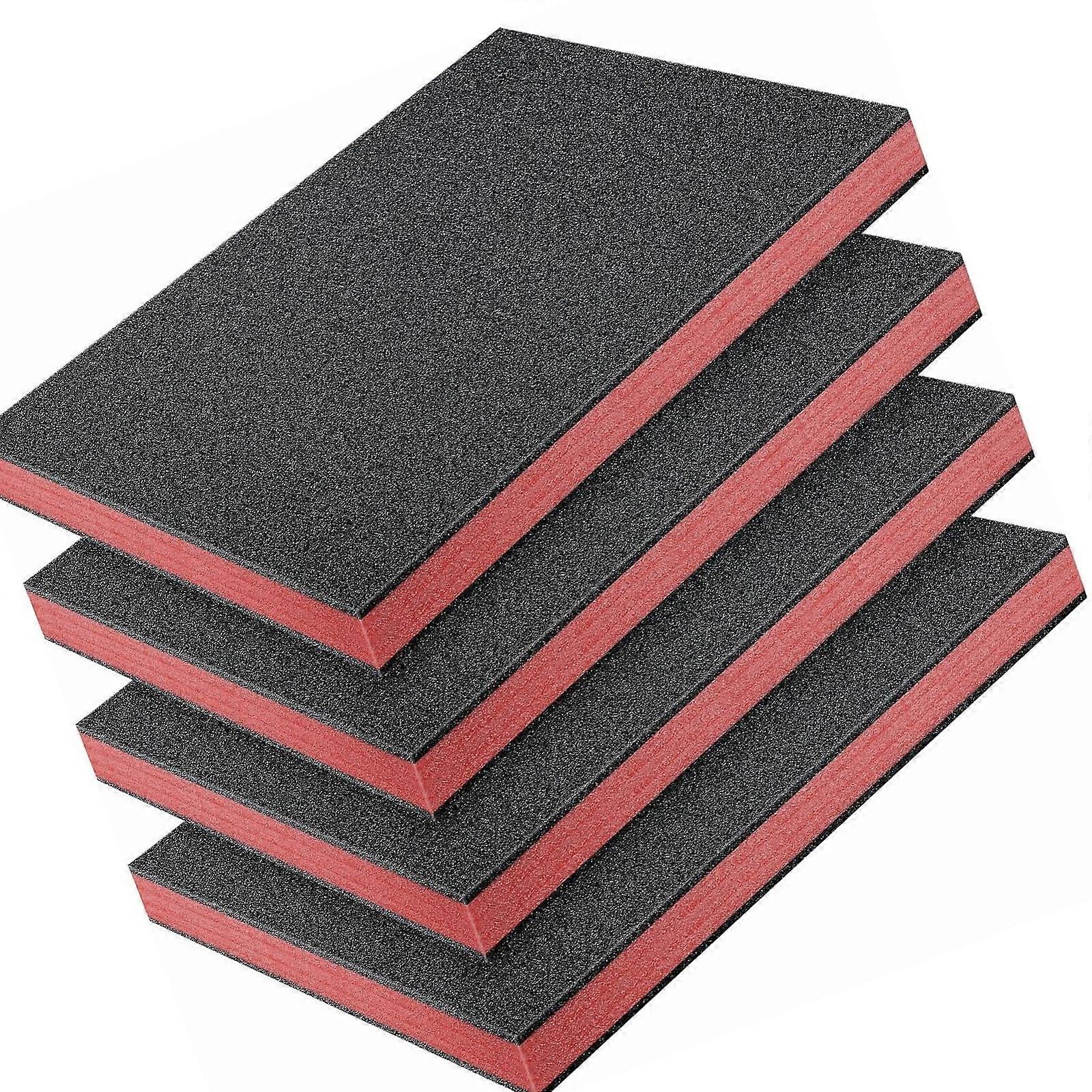 Polyurethane Foam Board Pack of 4 Resilients Support Easy Cutting Crafting Accessory Multicolor