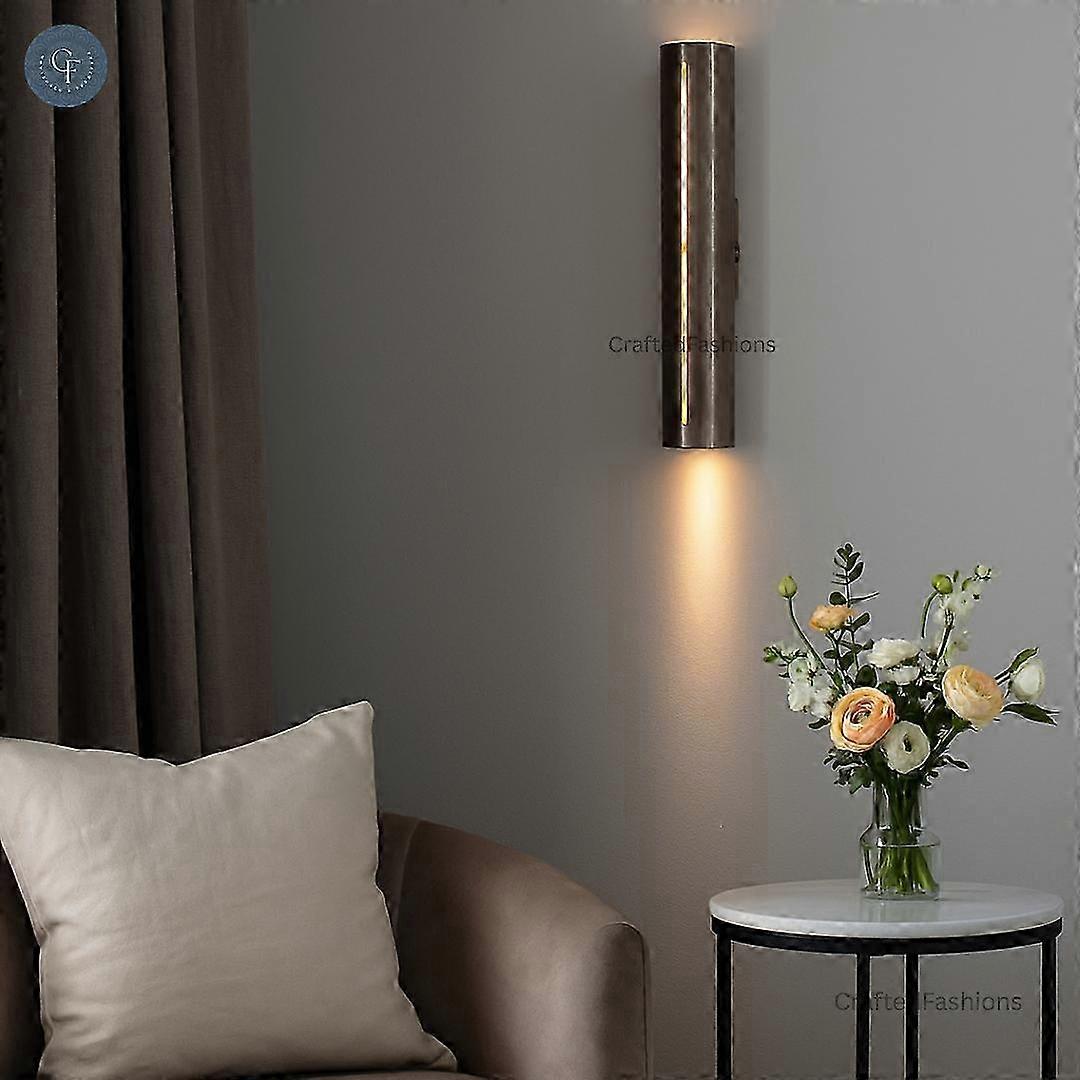 Handmade Brass With Unique Perforations - Sleek And Stylish Lamp