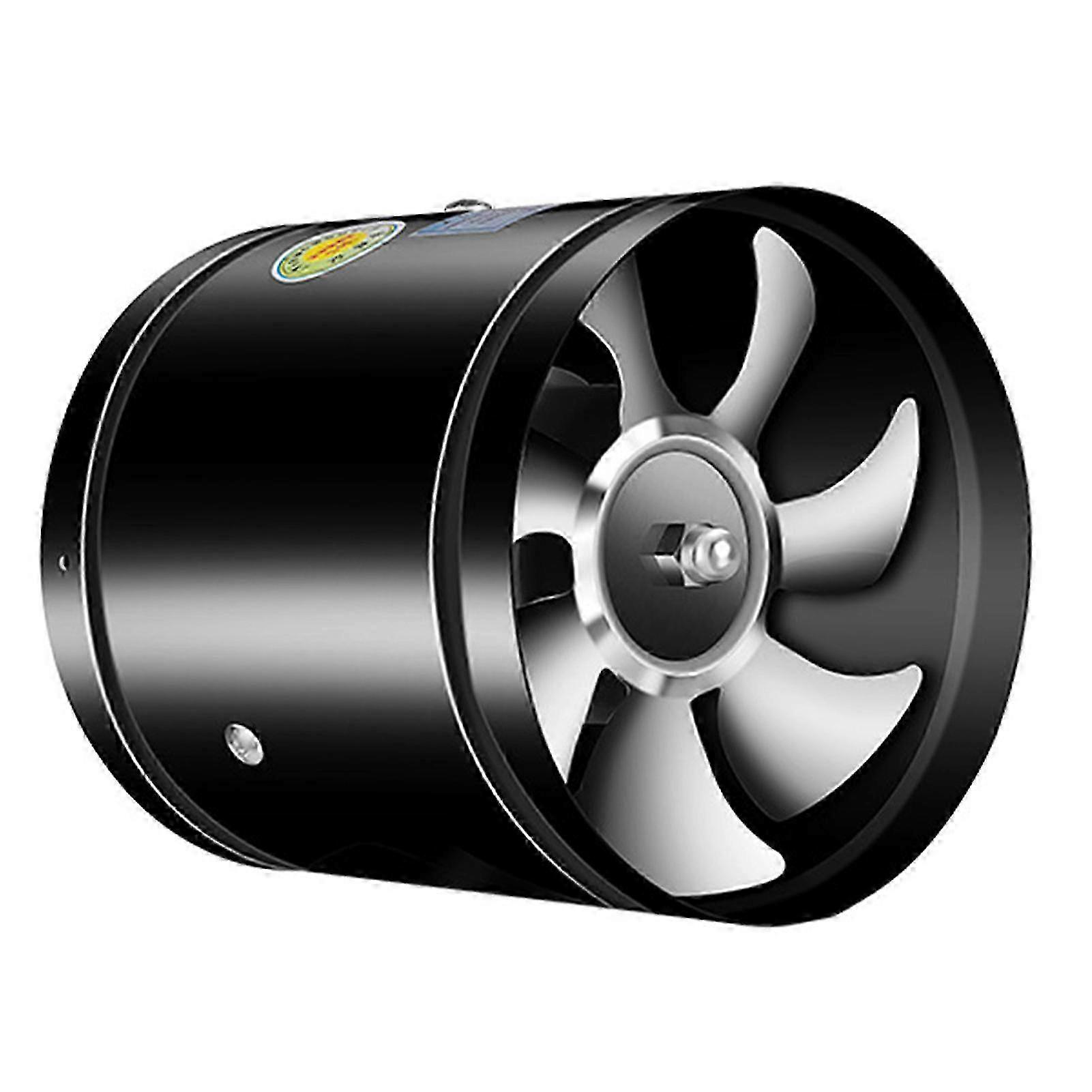 Strong wind exhaust fan with stable performance and thickened blades