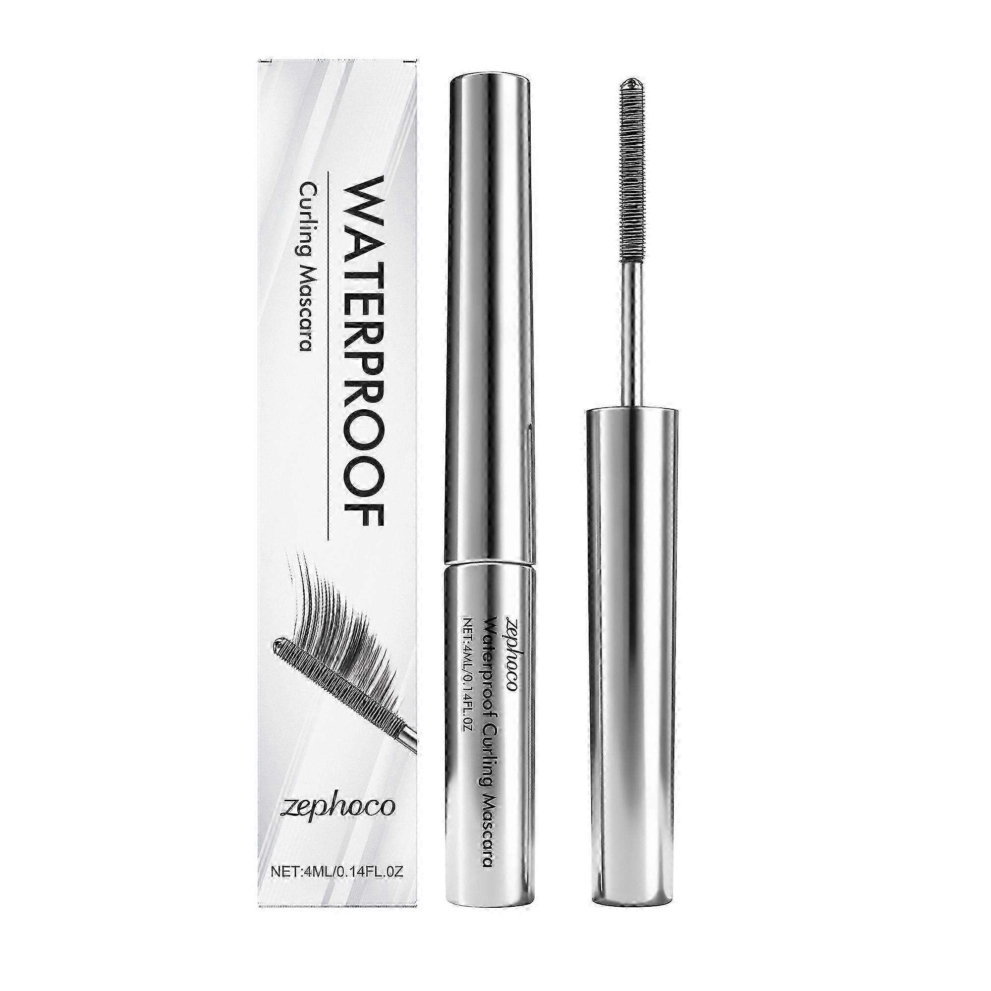 Zephoco Waterproof Curling Mascara For Daily Eye Makeup Is Light, Bright, Naturally Curling And Setting Without Smudging