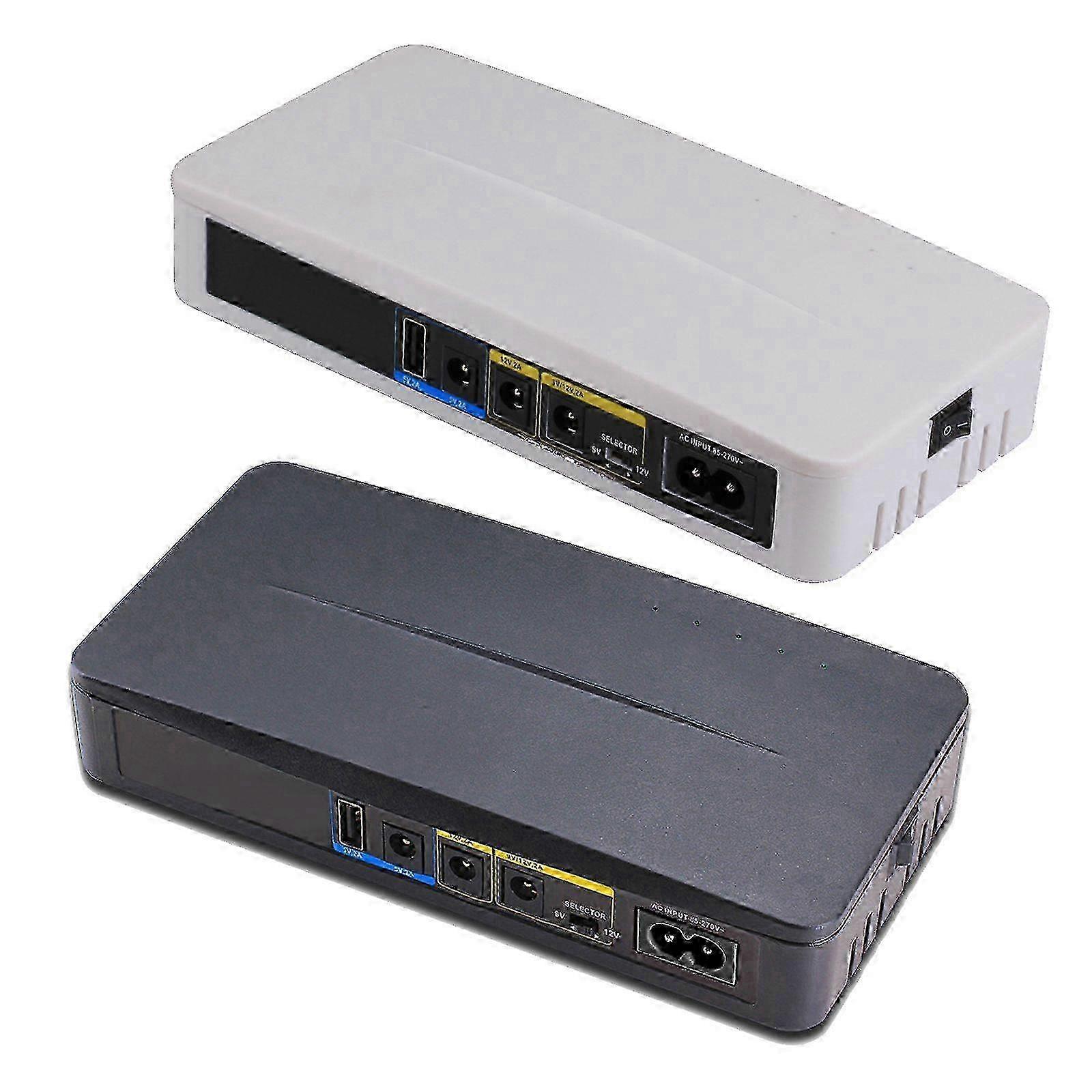 Uninterruptible Power Supply with POE DC Backup Power,for Routers Mini UPS 25-26S