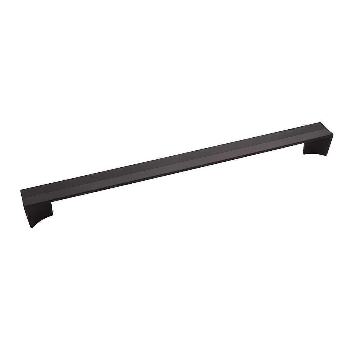Matte Black Cabinet Pulls 12 Inch Contemporary Design Kitchen Drawer Handles Set 5 Pack