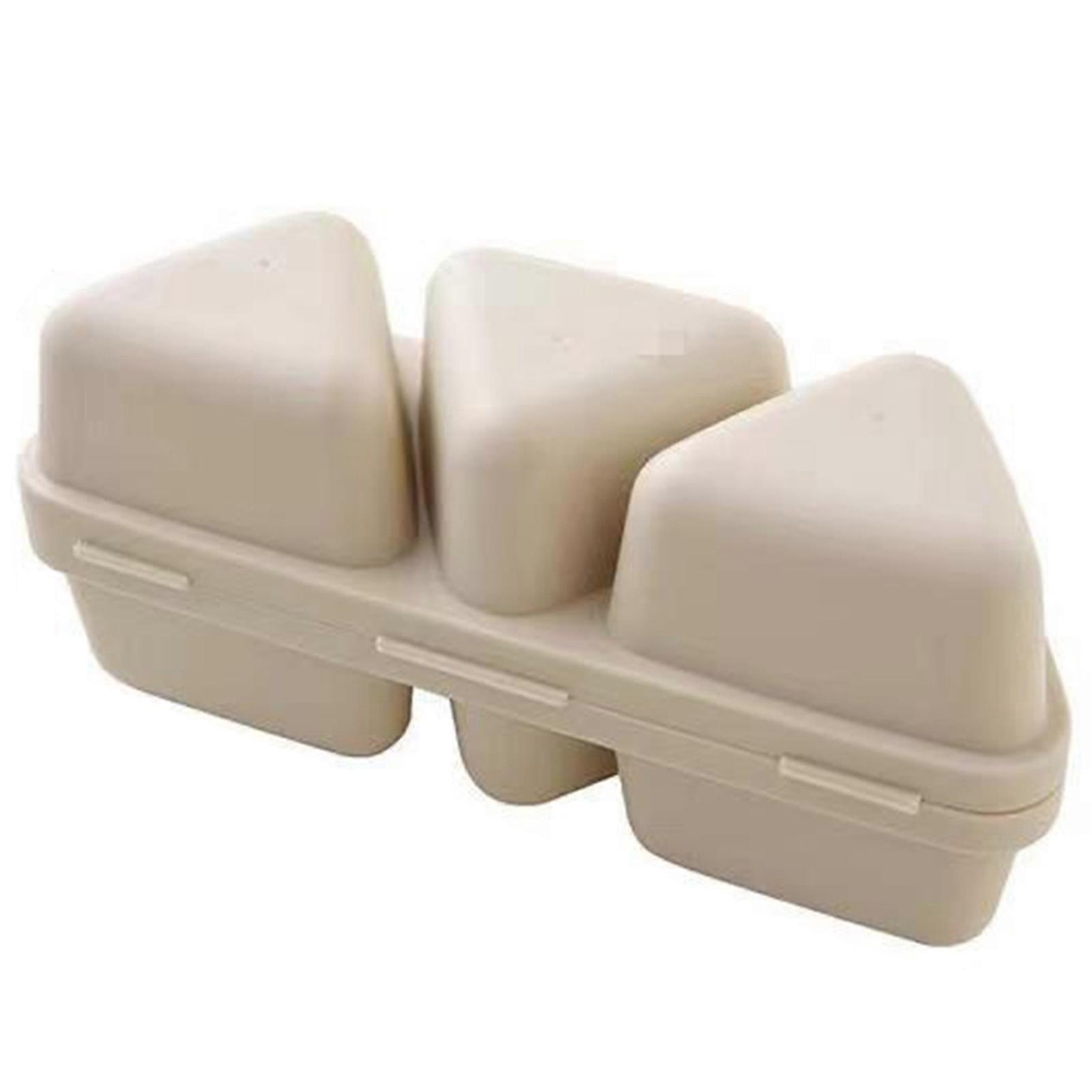 Japanese Triangular Onigiri Mold with Lid - Make Perfect Rice Balls in Minutes, Ideal for School Lunchbox, Office Bento, and Picnic