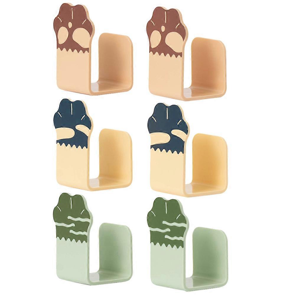 Cutting Board Holder 3Sets for Kitchen Storage with Pan Lid Hooks