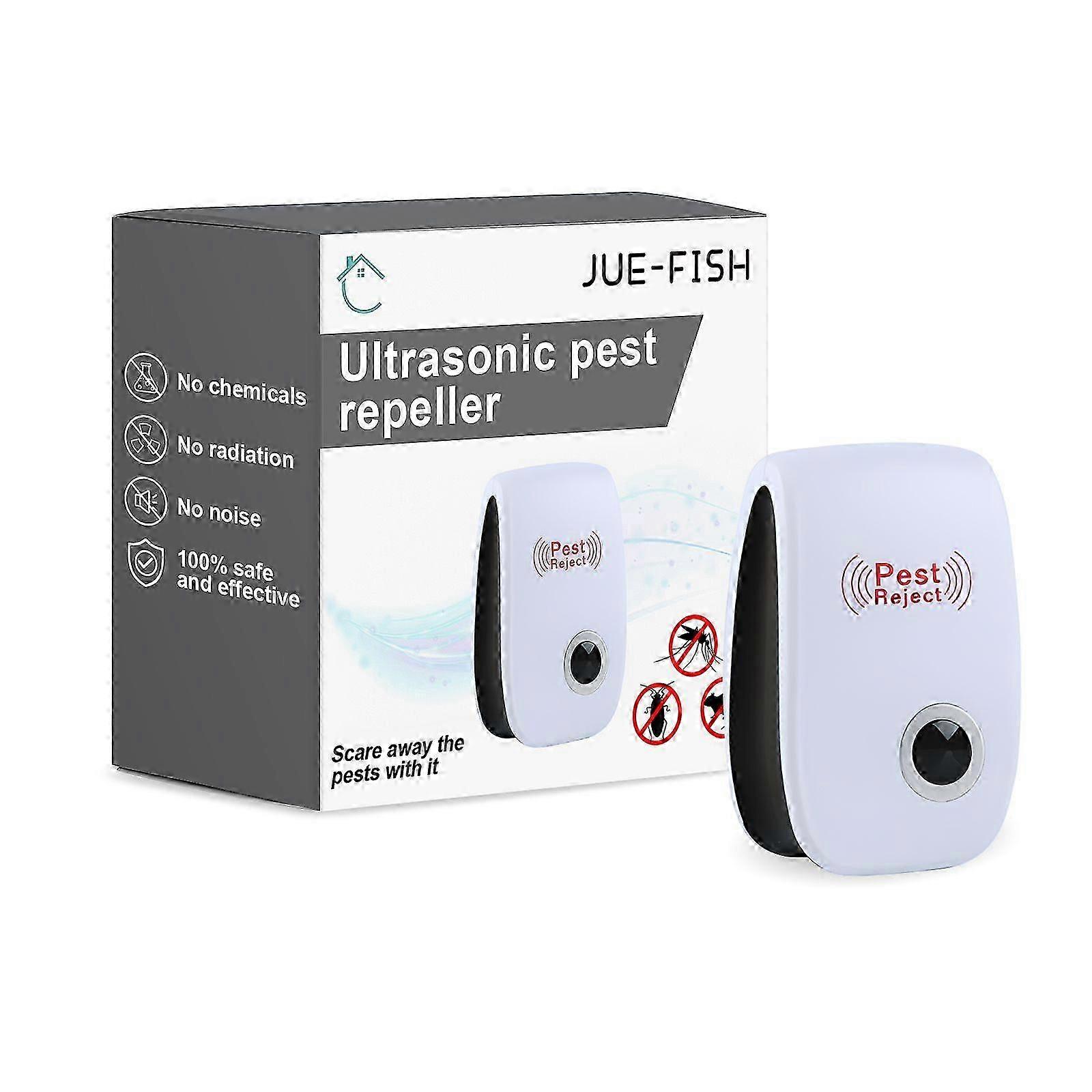 Ultrasonic Pest Repeller - Safe, Eco-Friendly Mosquito, Cockroach & Mouse Control with Night Light