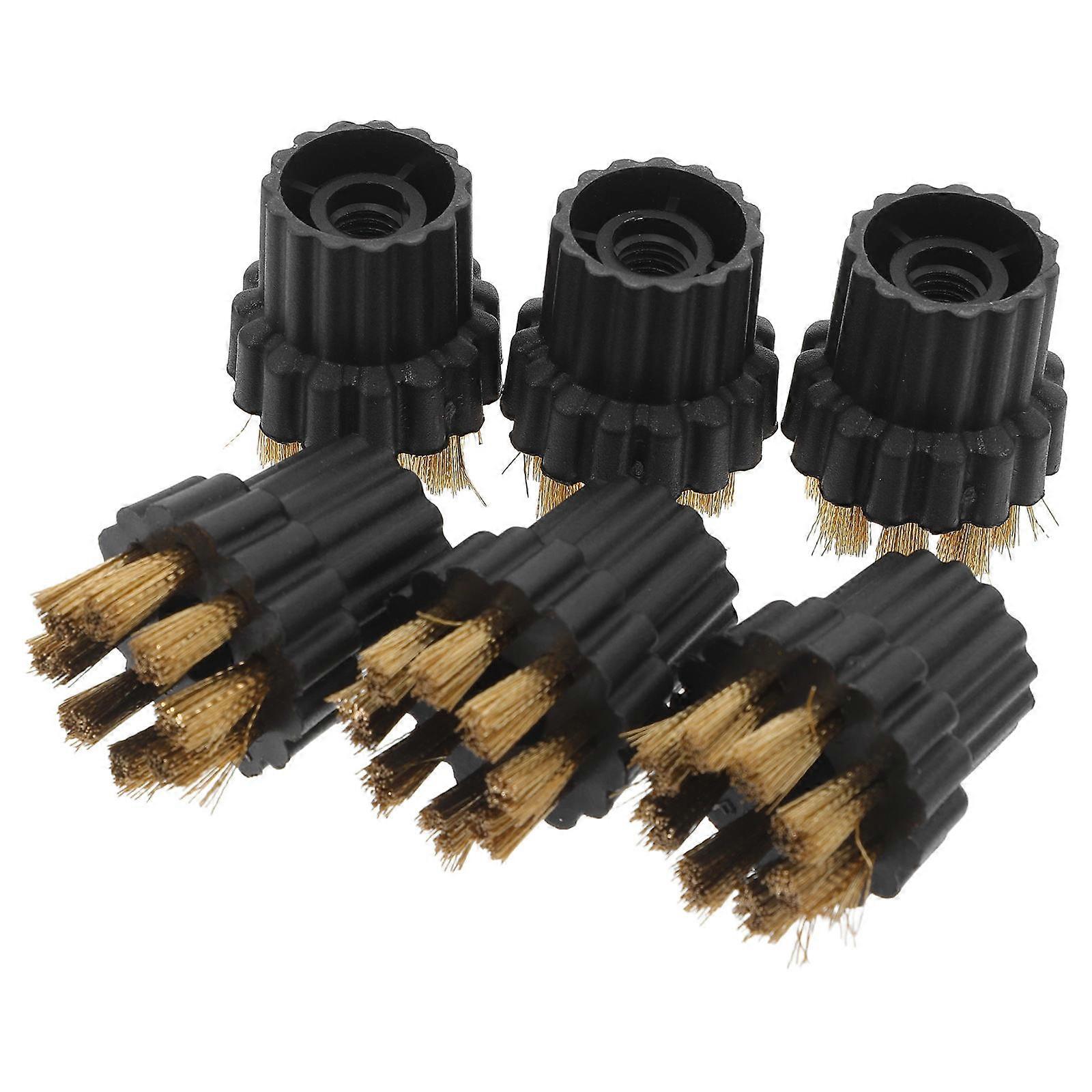 Steam Cleaner Brush Replacement Parts for Household Cleaning 6Pcs Set