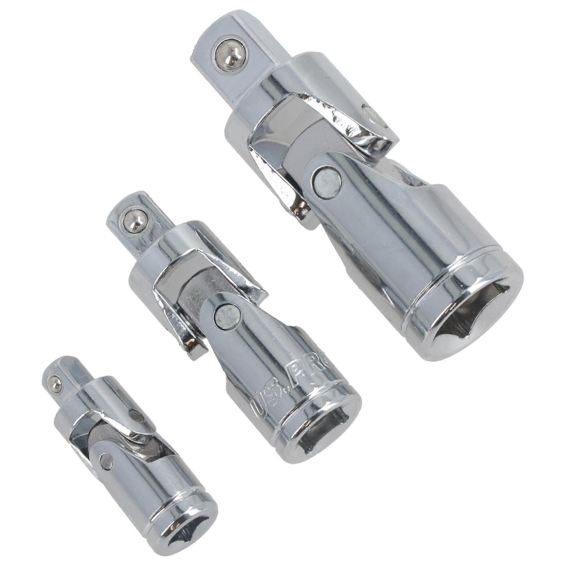 1/4" 3/8" And 1/2" Drive Universal Joint UJ Wobble Angle Extension Bergen
