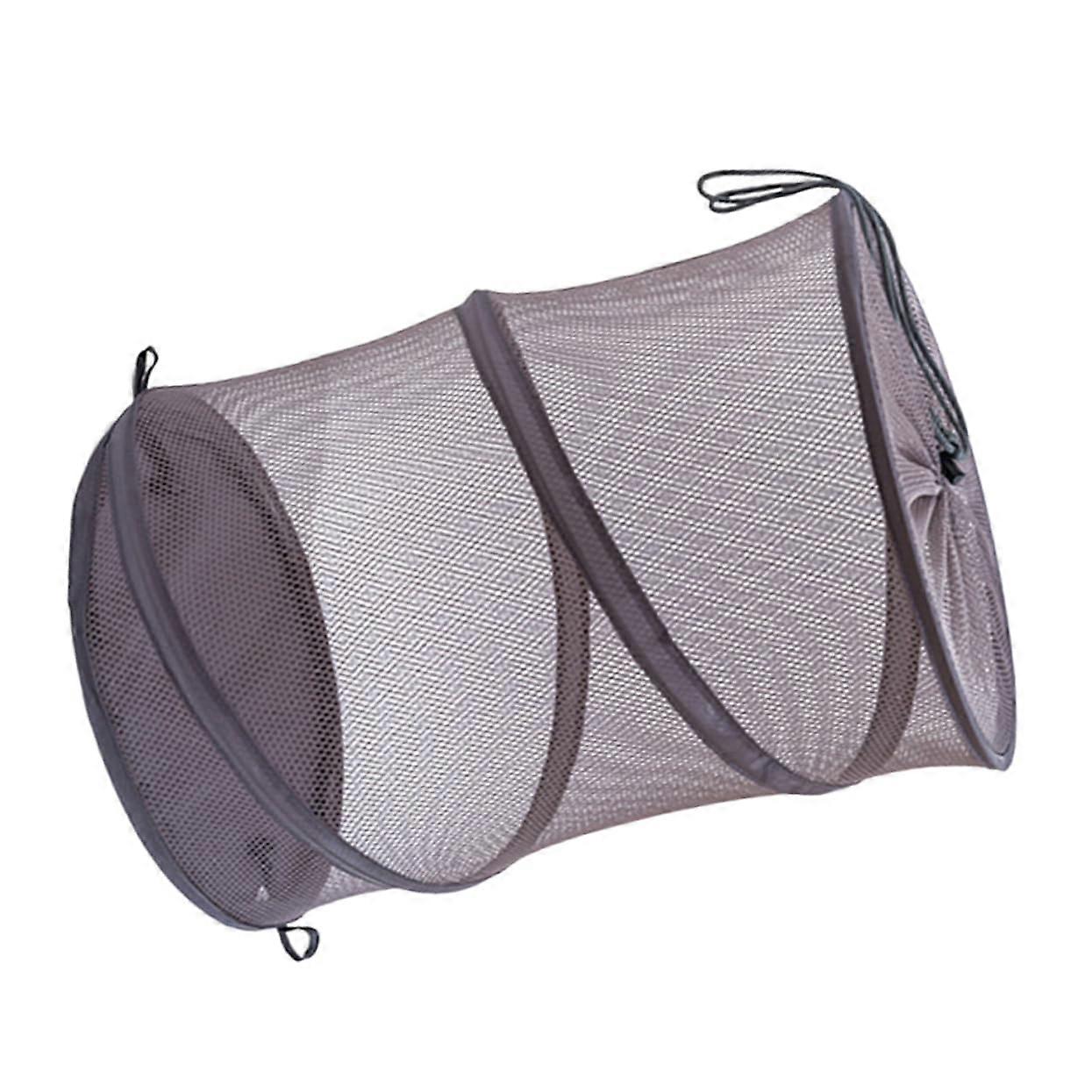 Laundry Hamper with Lid, Large Capacity Foldable Laundry Basket for Clothes Storage Organizer