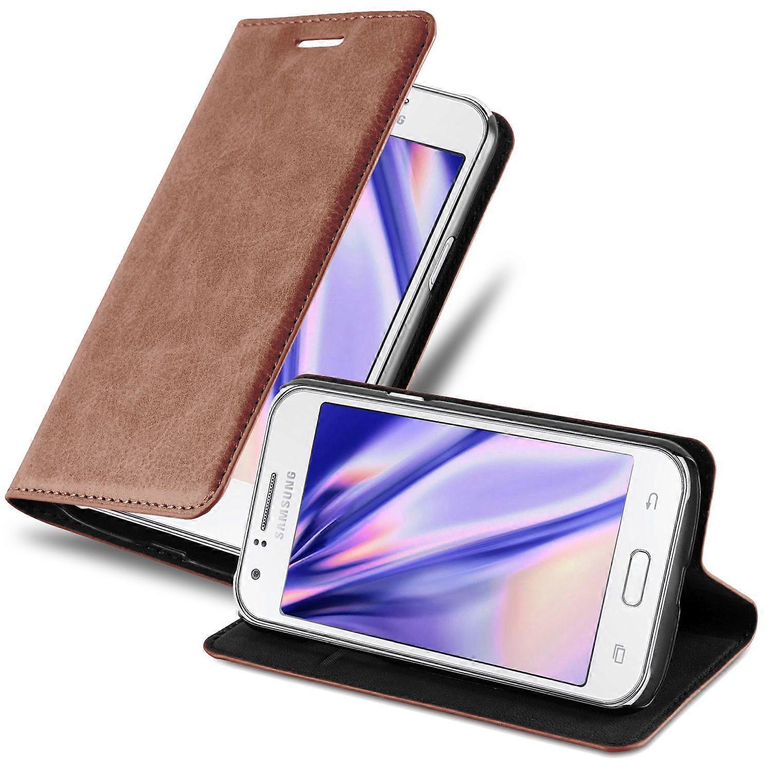 Samsung Galaxy J1 2015 Case - Protective Case with Stand Function and Card Slot