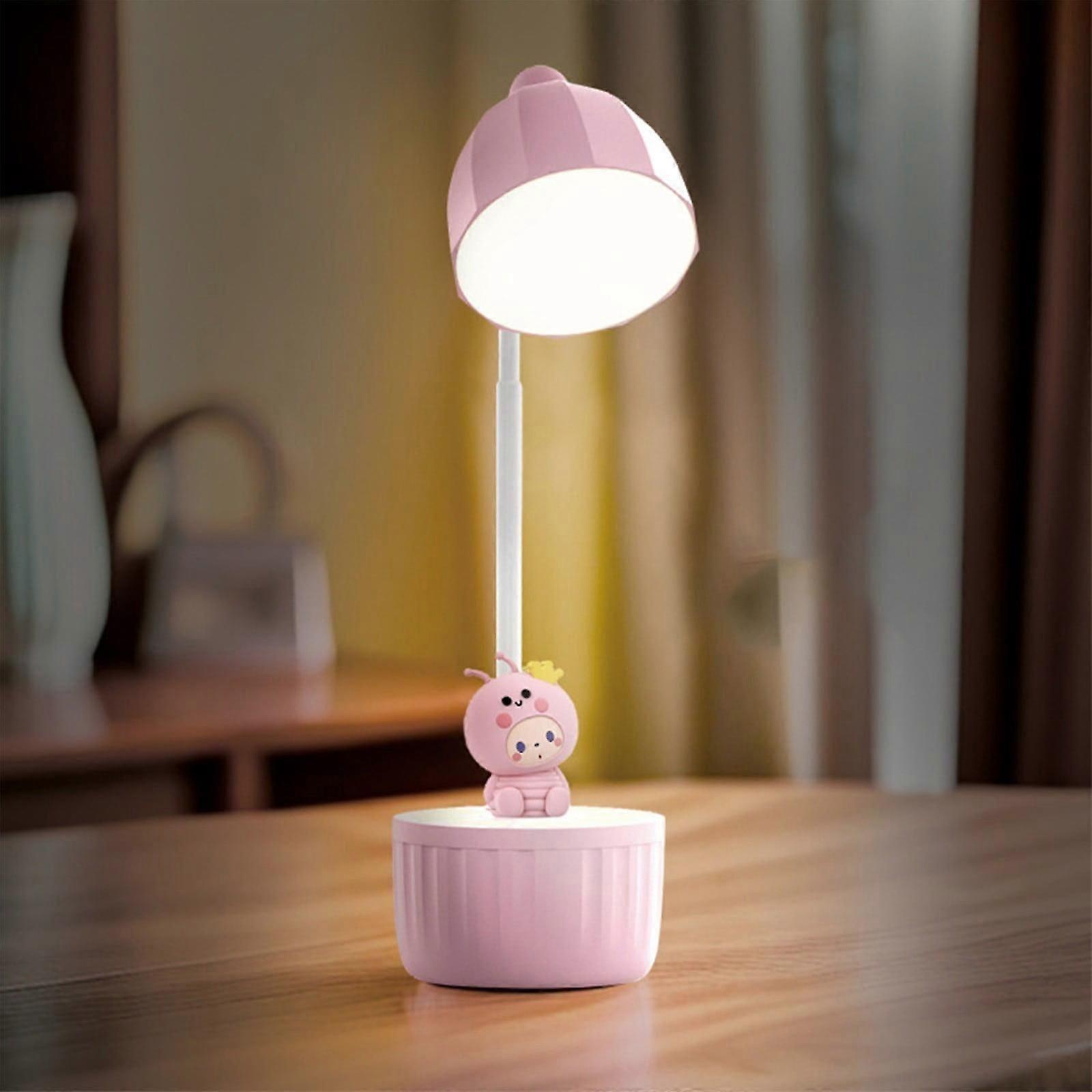 FloHua LED Desk Lamp with Infinitely Adjustable Hose, Christmas Gift Clearance, Lighting Eye Protection for Kids, Student Reading, Bedroom Bedside