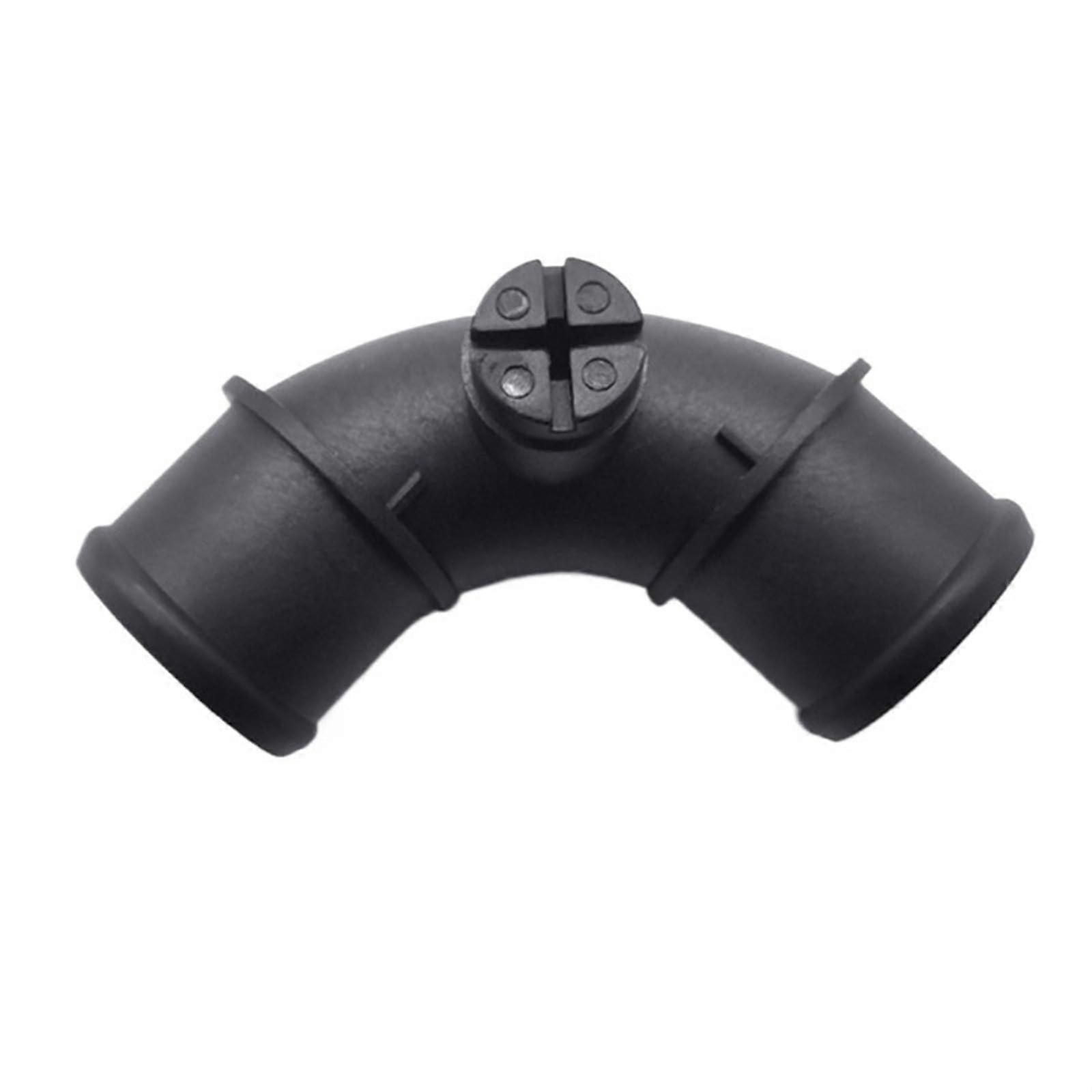 Car Coolant Hose for R520 with Radiator Bleeder Screw Joint ABS Elbow Replacement Leak