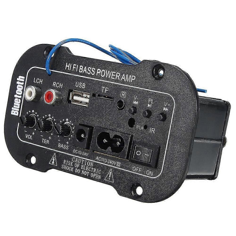 Universal Bluetooth-compatible Car Stereo Audio Digital Amplifier Mp3 Usb Tf Remote Control