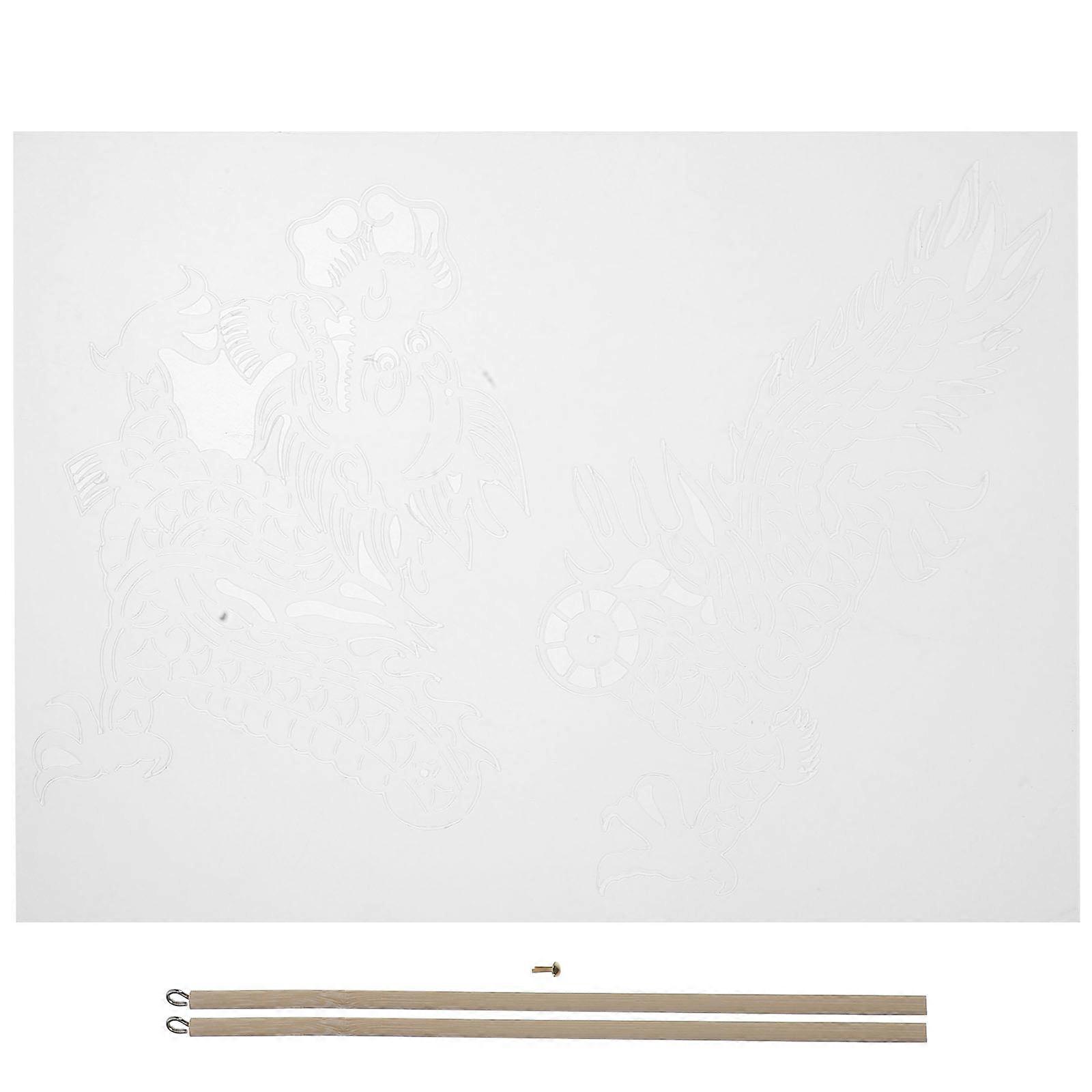 Dragon Hand Puppet for Decoration Traditional Shadow Puppet Theatre