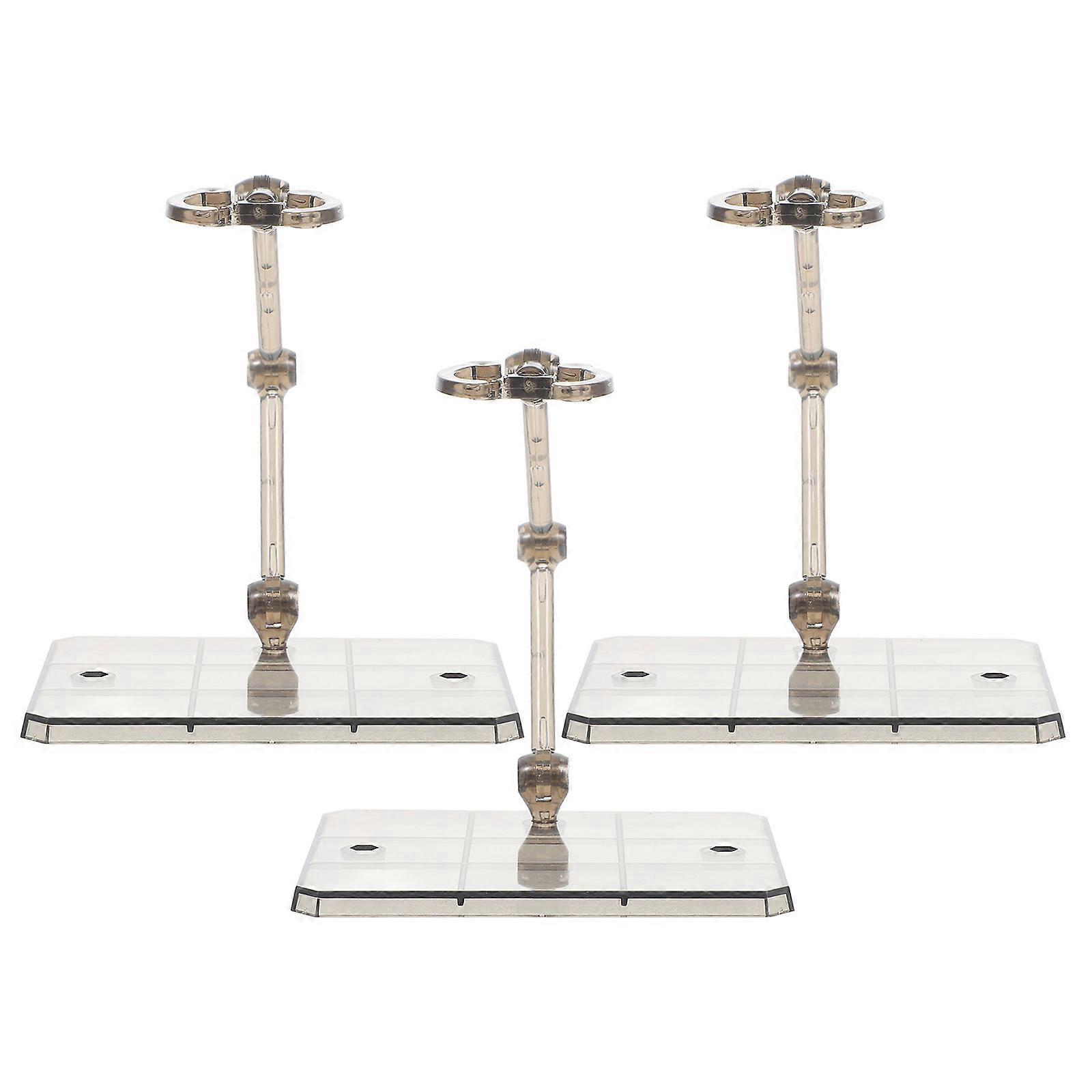 Model Display Holder Assembly Action Figure Support Base 3Pcs