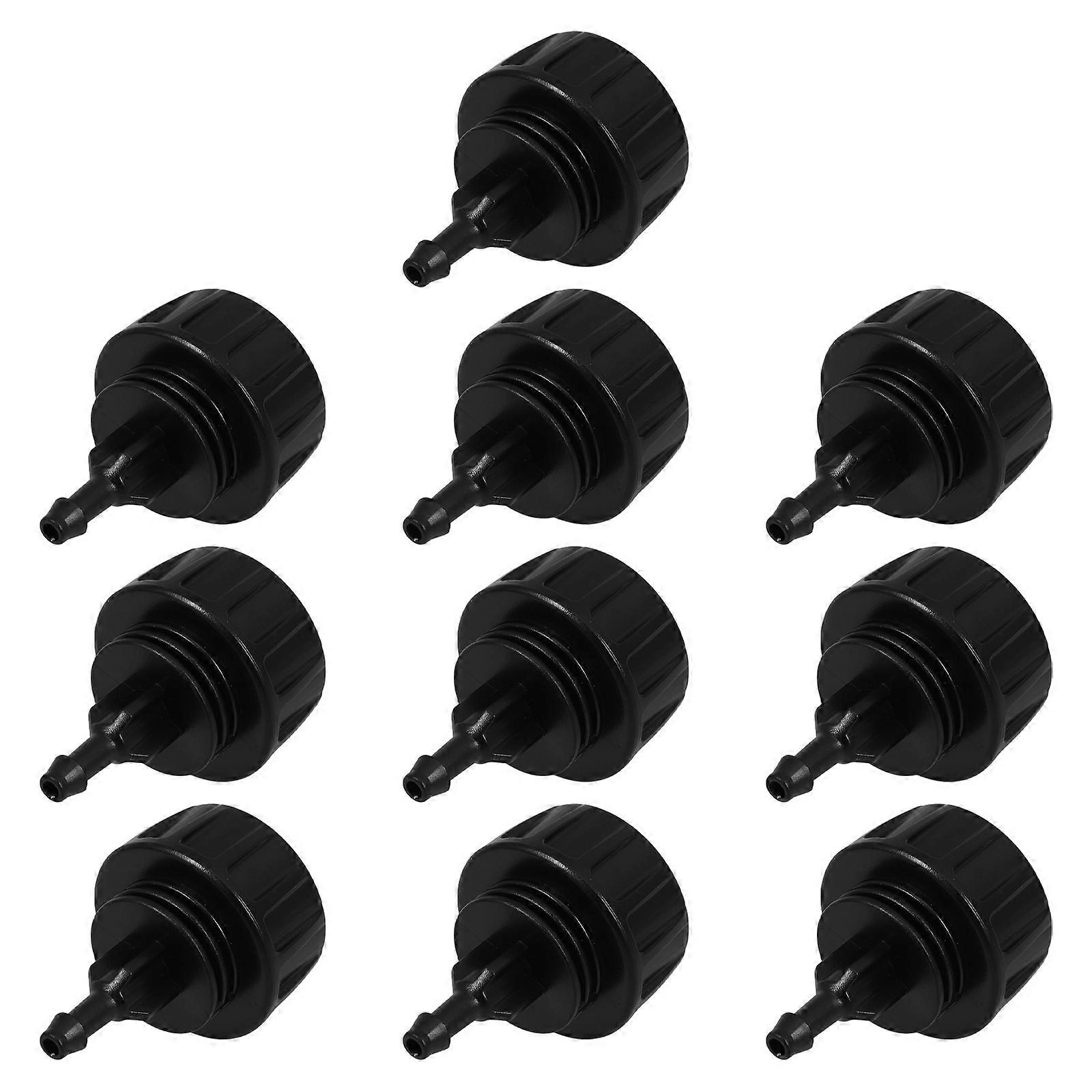 Watering System Connector Garden Hose Drip Irrigation Adapter 10Pcs