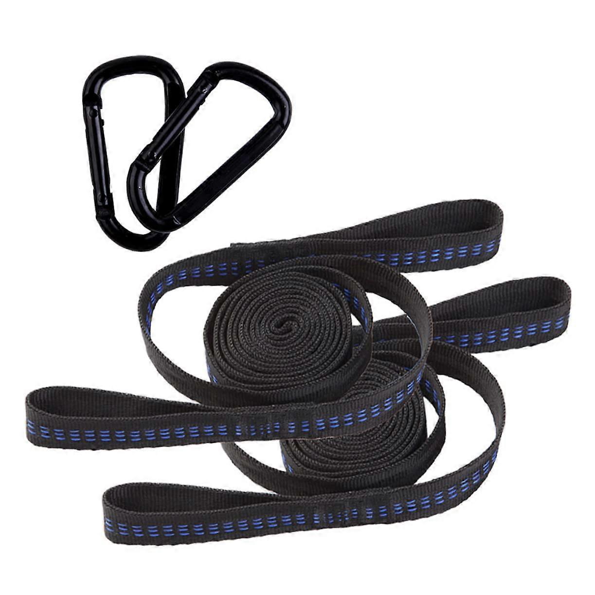 Heavy Duty Hammock Tree Straps Adjustable Hanging Kit for Trees Outdoor Camping Swing Support