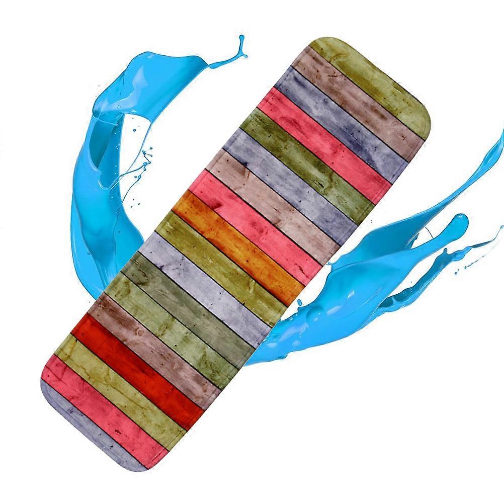 Stair Carpet Treads Rubber Backing Craft Rectangular Home Decoration 5Pcs